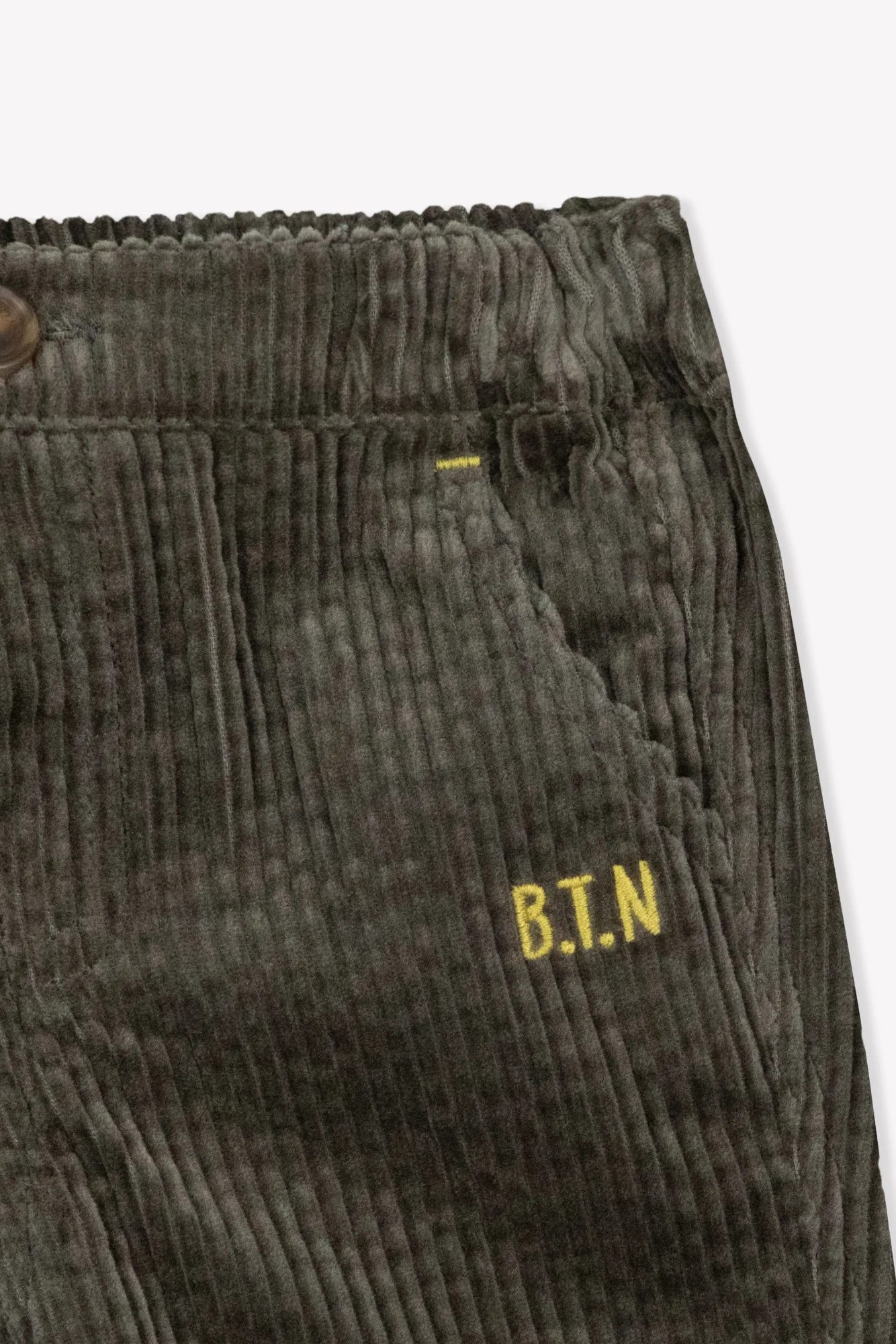 Pantalon - Paco Kaki Velours - Image 2