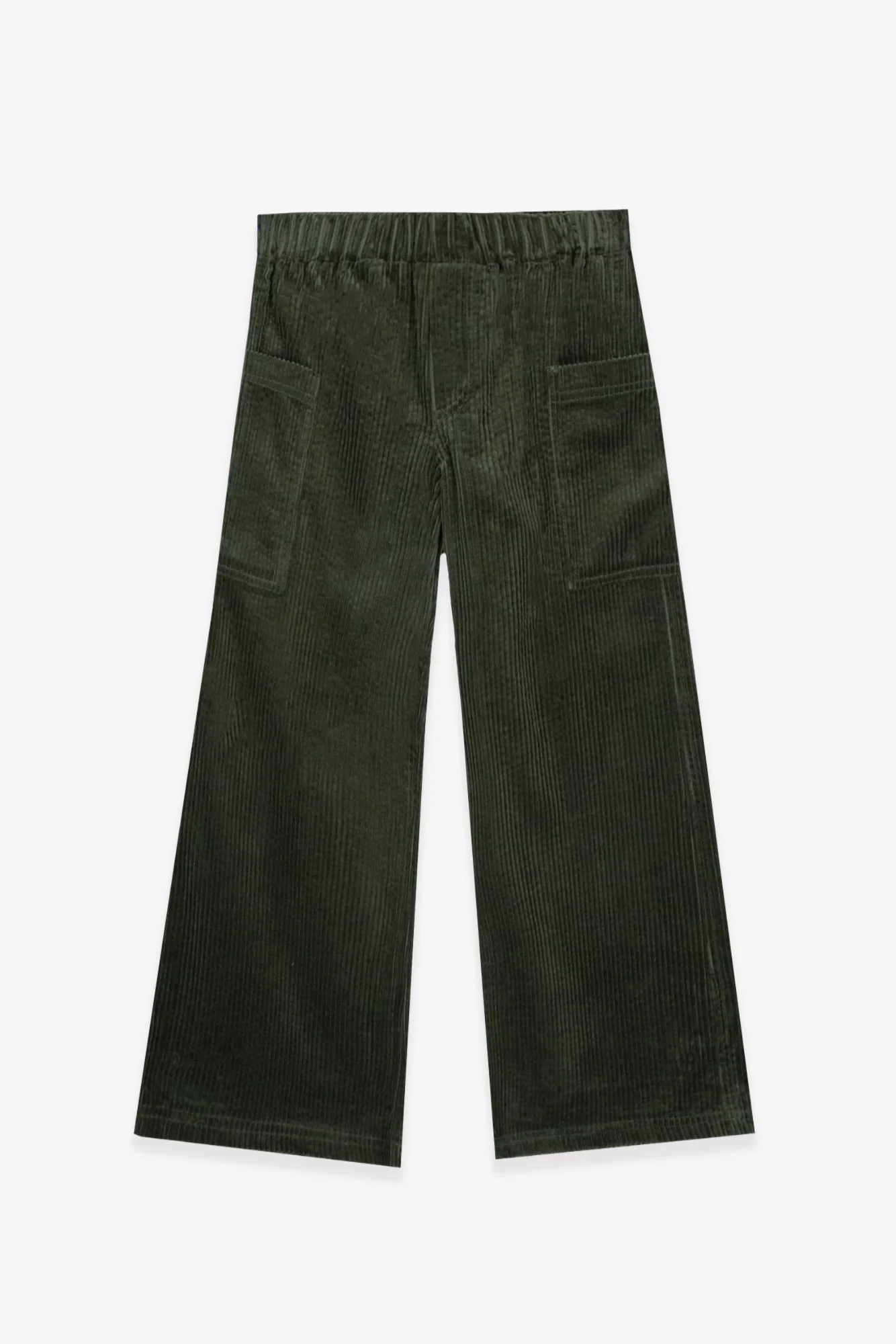 Pantalon - Lauren Kaki Velours - Image 3
