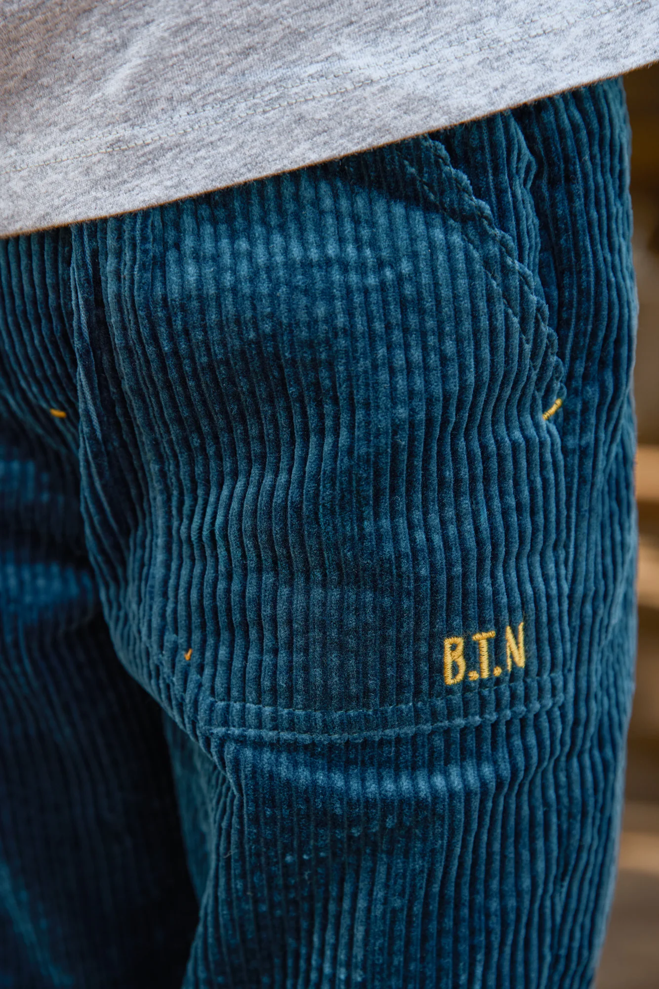 Pantalon - Datcha King Blue Velours - Image 2