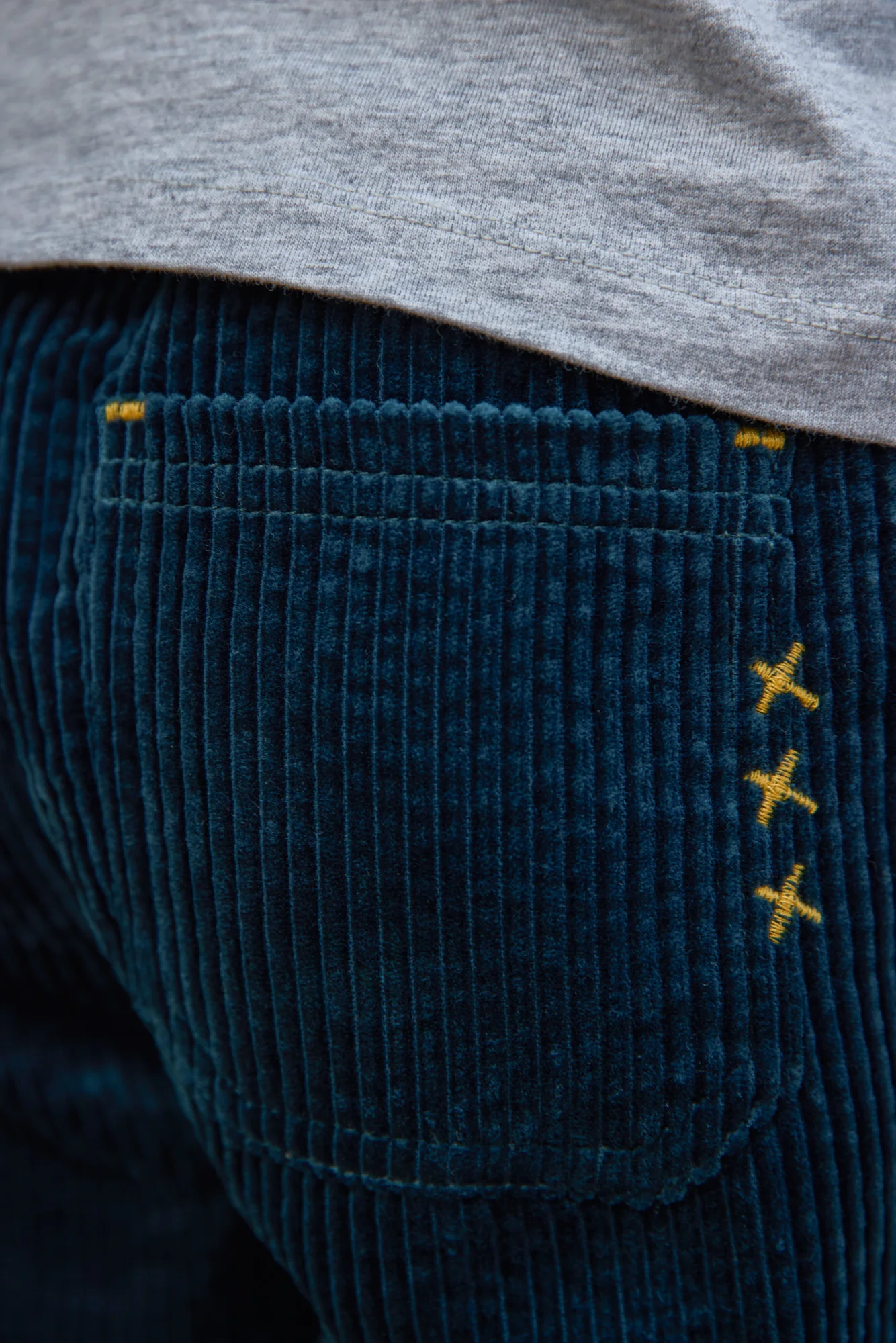 Pantalon - Datcha King Blue Velours - Image 3