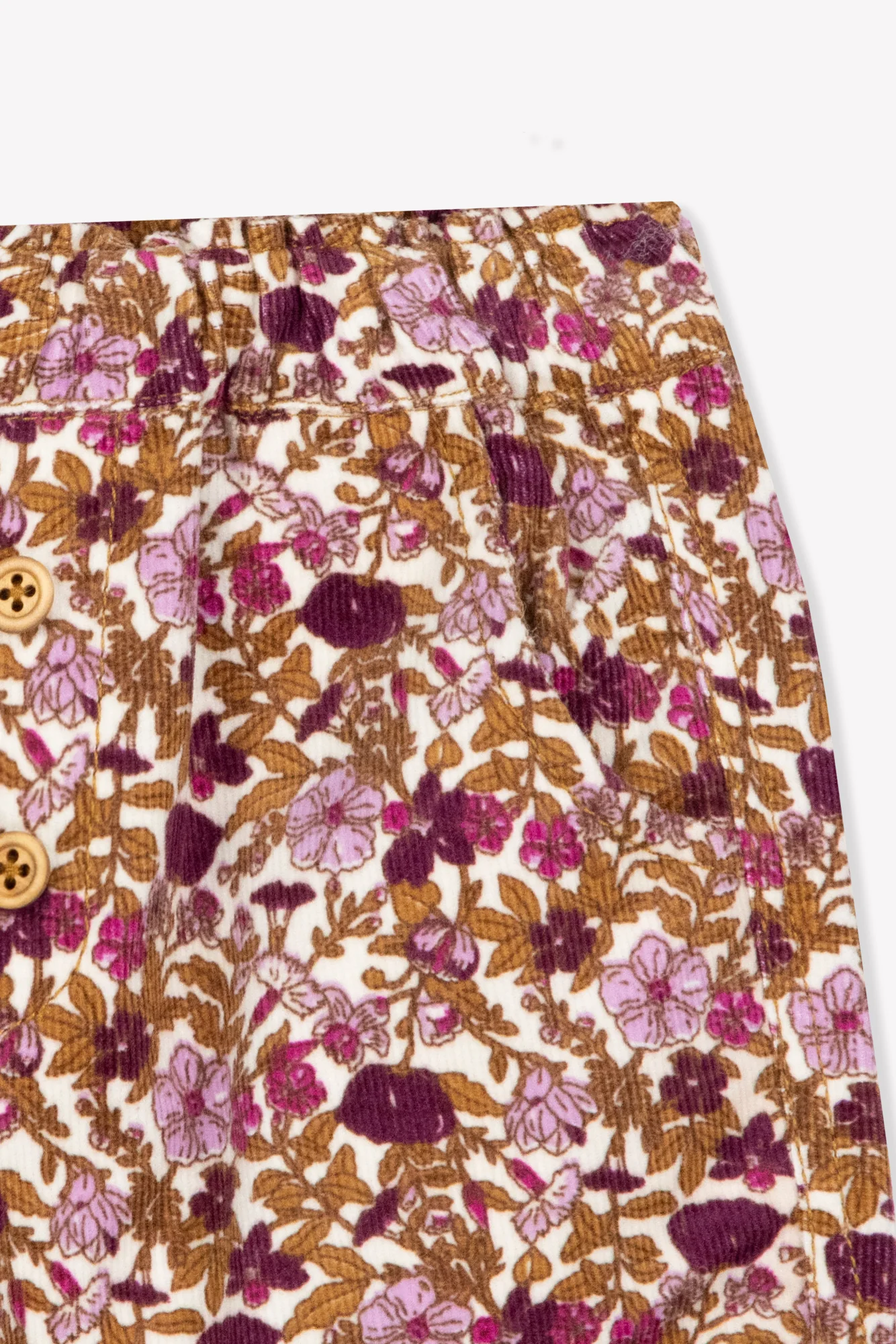 Pantalon - Printemps Flowers Velours - Image 4