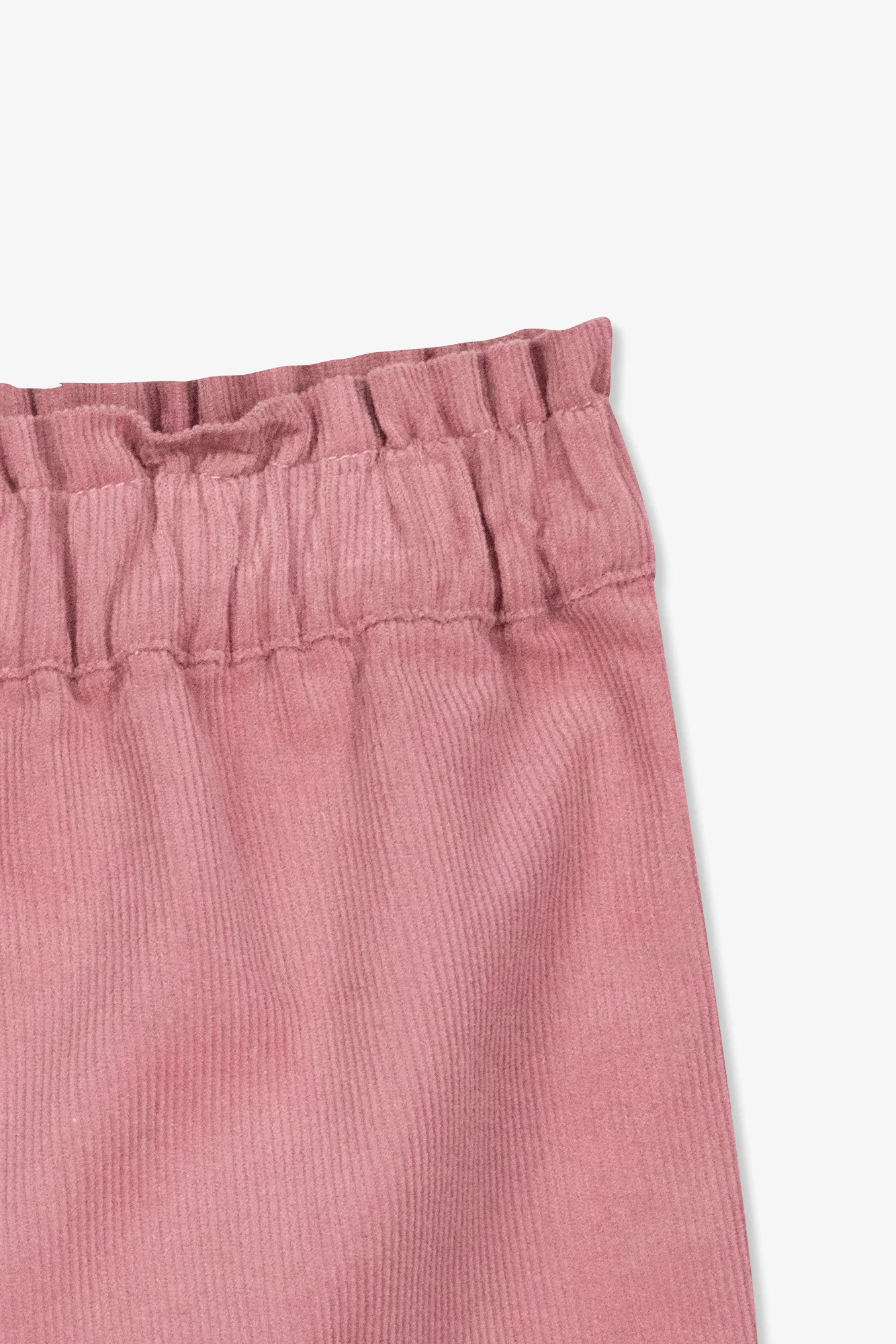 Pantalon - Biscotte Rose Bacon Velours - Image 2