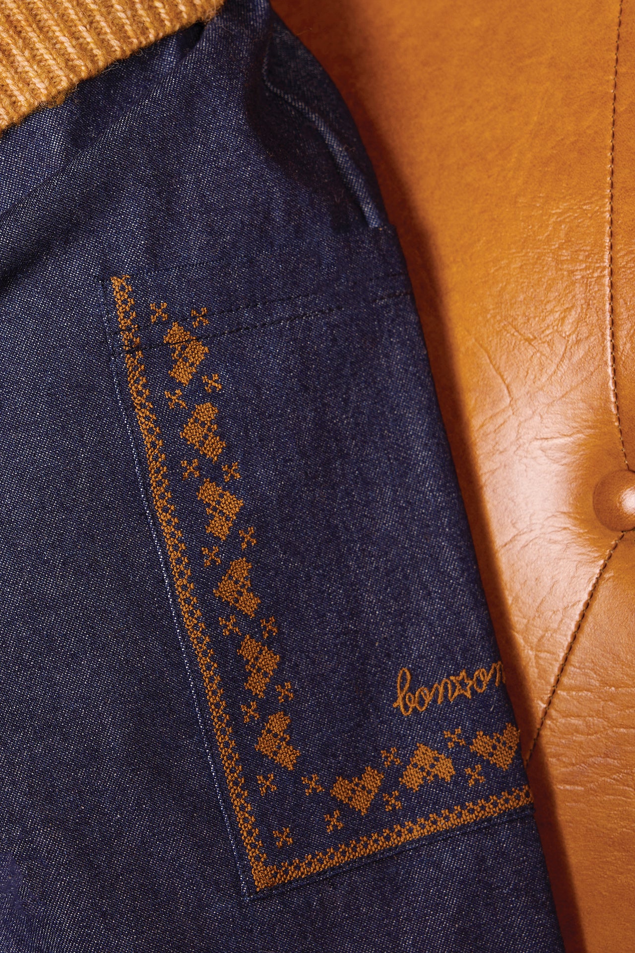 Pantalon - Lauren Chambray Coton - Image 2