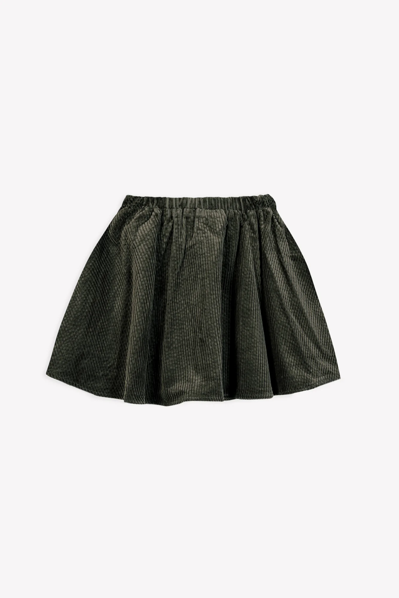 Jupe - Patine Kaki Velours - Image 3