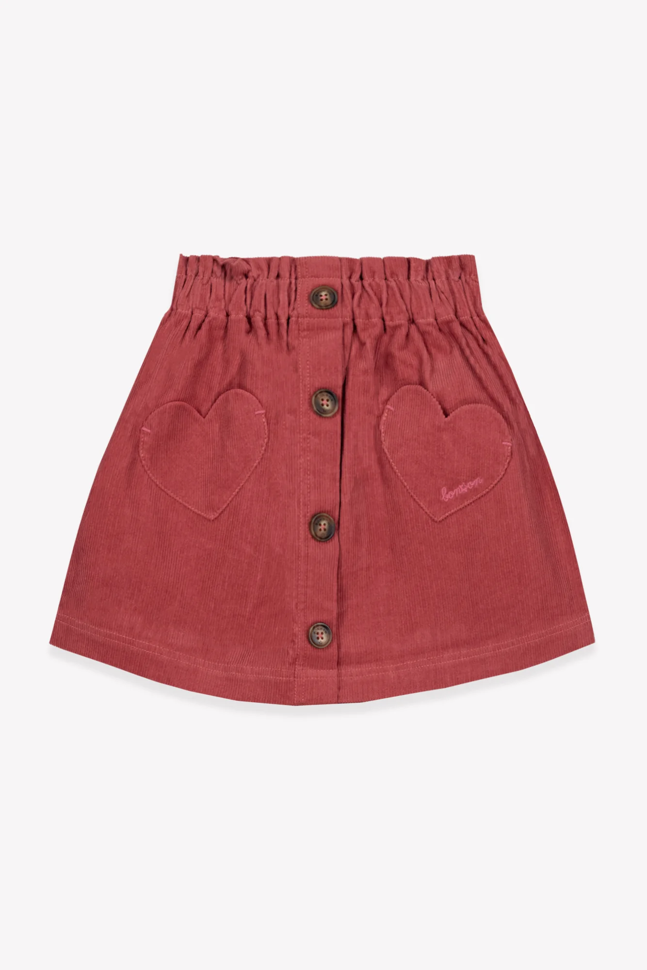 Jupe - Polka Rose Elizabeth Velours - Image 3