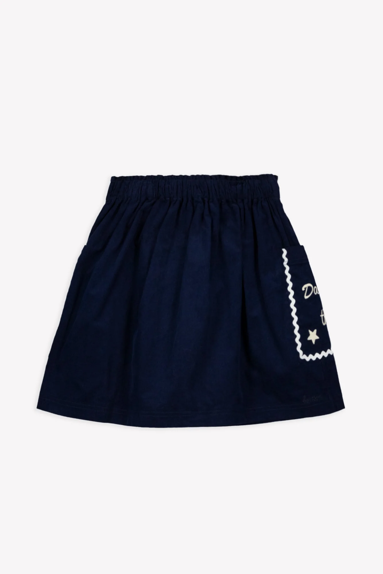 Jupe - Ruche Sailor Blue Coton - Image 4