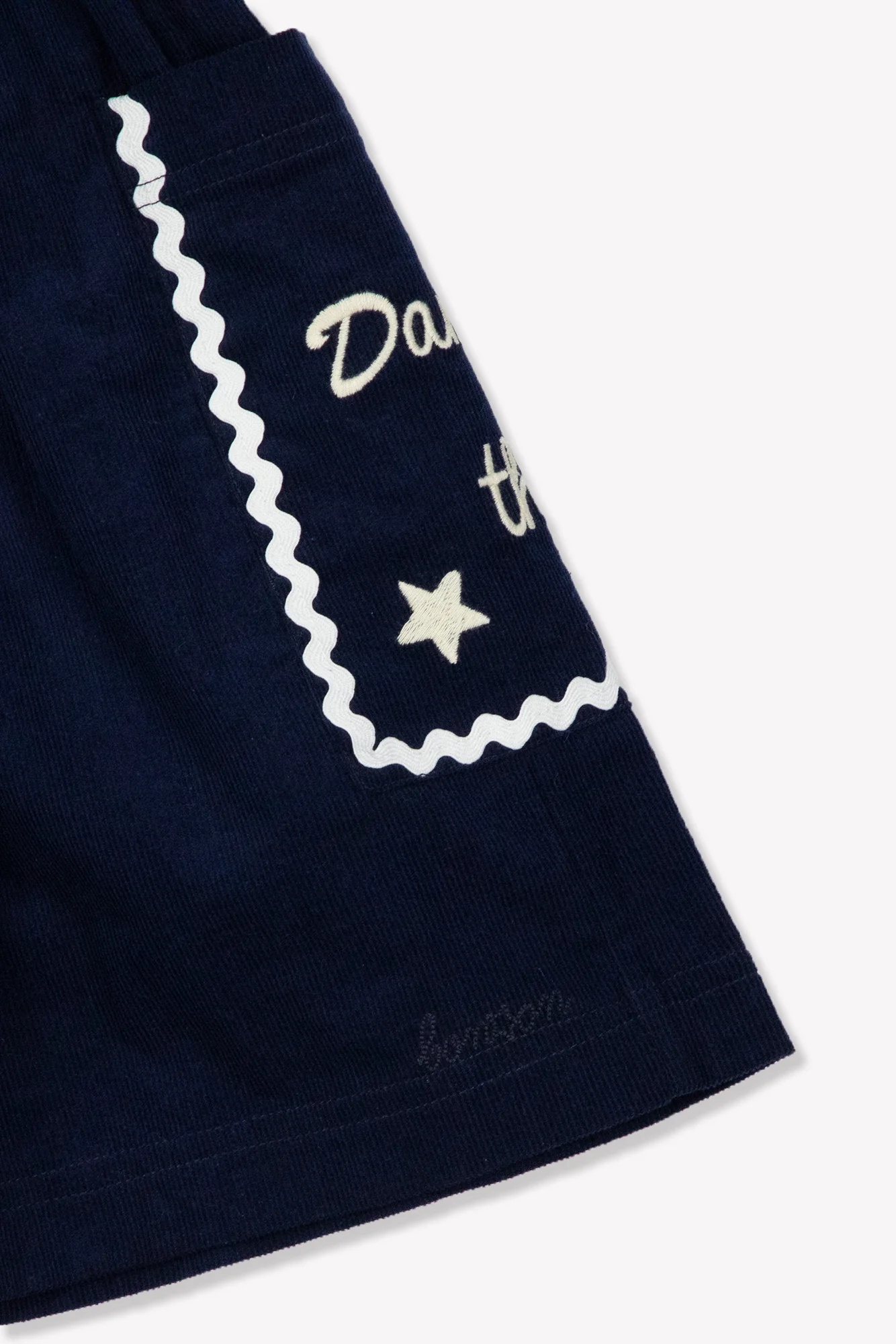 Jupe - Ruche Sailor Blue Coton - Image 5