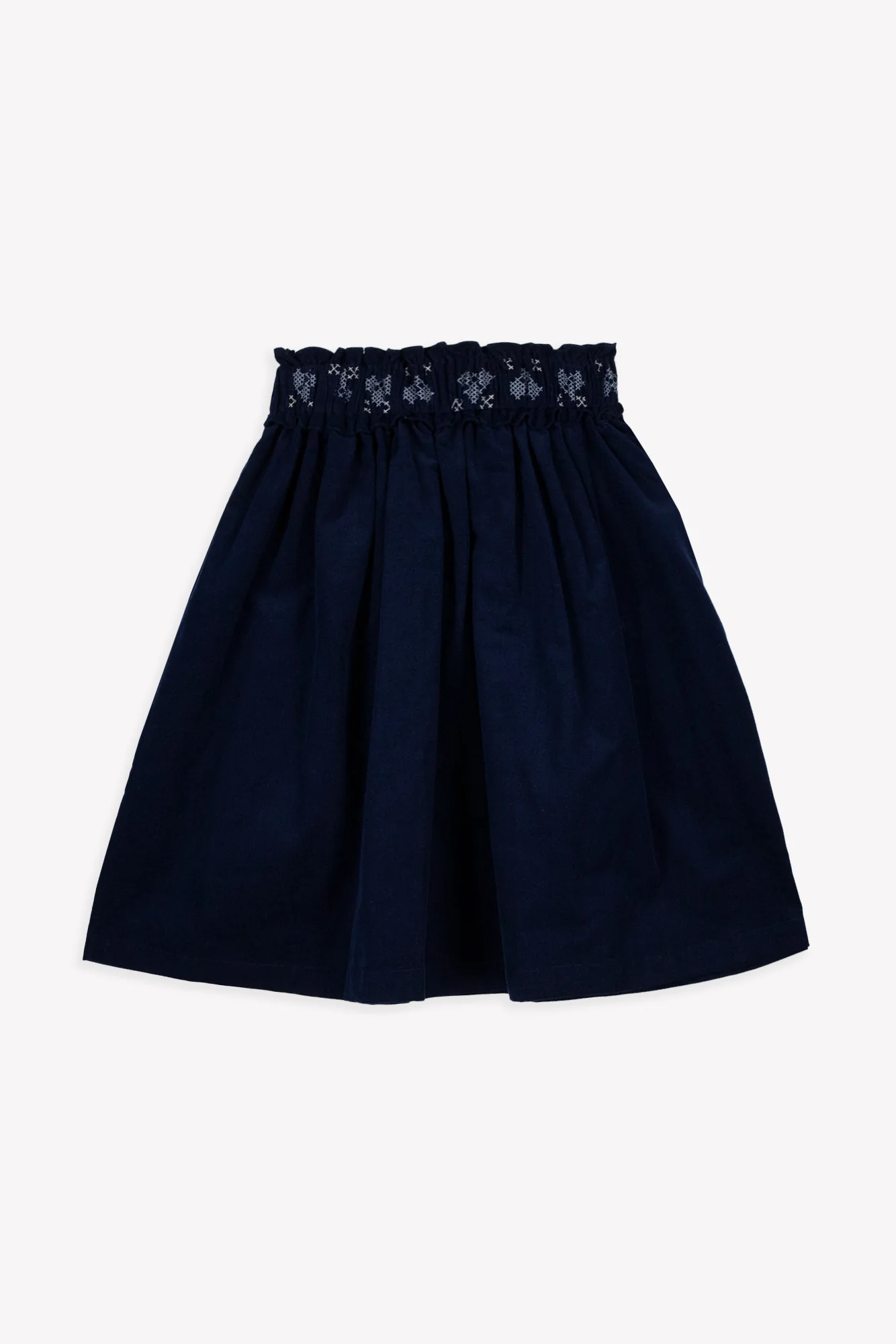 Jupe - Papaye Sailor Blue Velours - Image 4