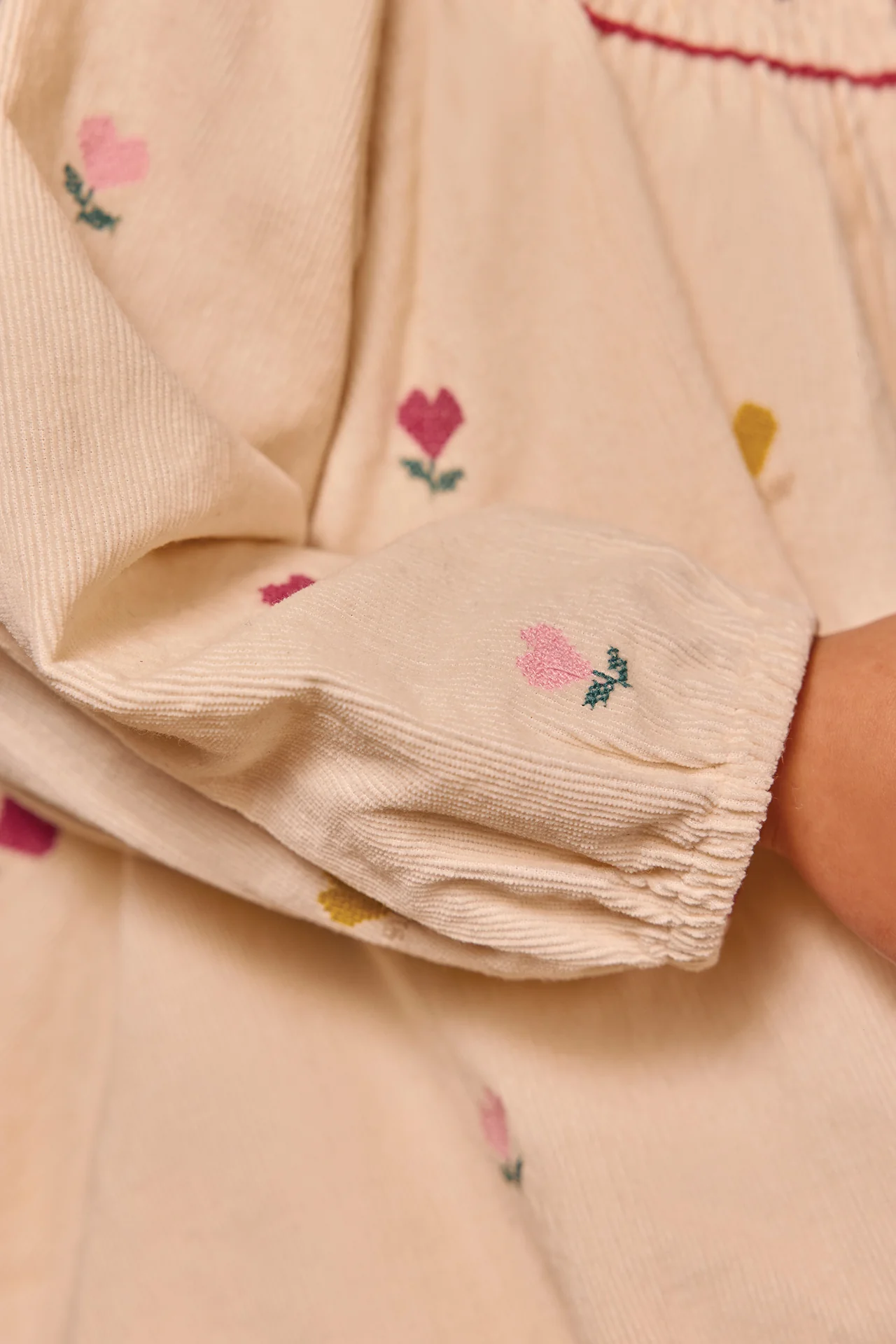 Robe - Poupée Cœurs Coton - Image 2