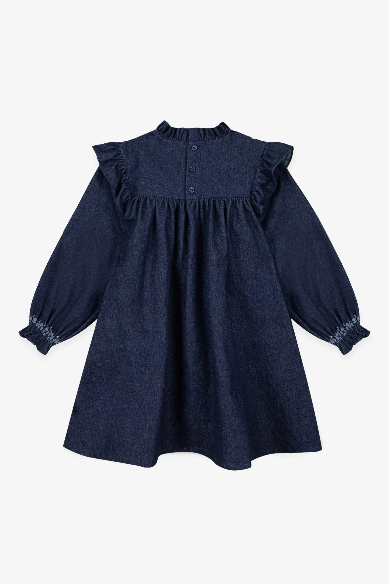 Robe - Babouchka Chambray Coton - Image 6