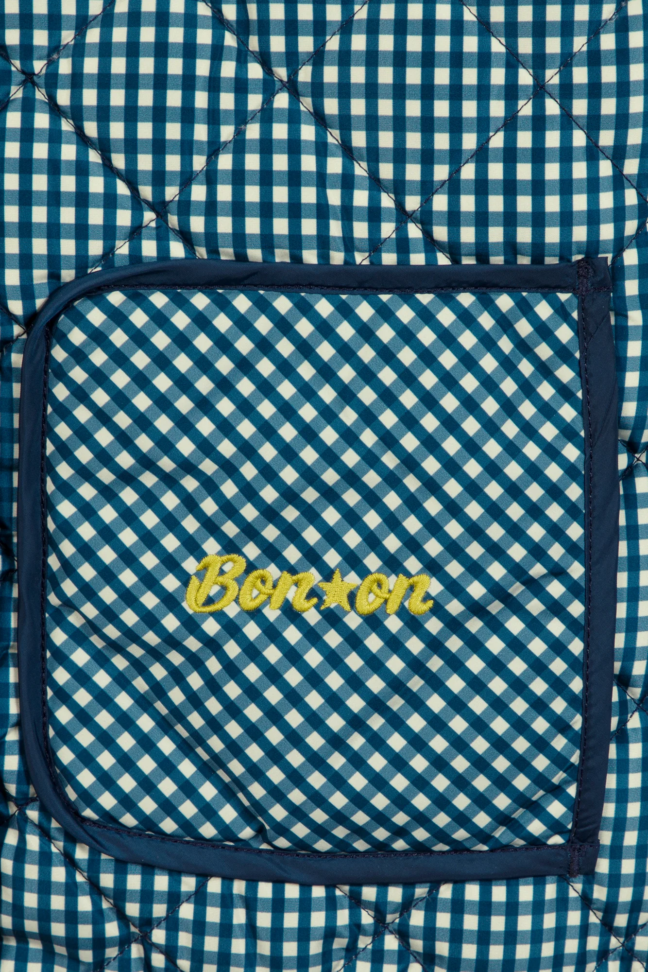 Veste - Pruneau Vichy Bleu - Image 2