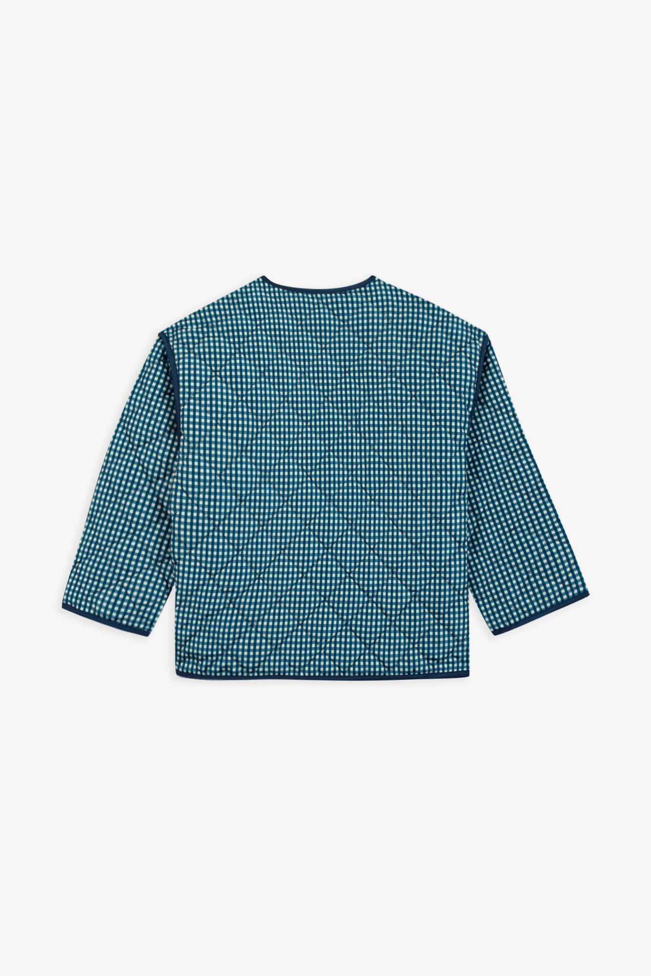 Veste - Pruneau Vichy Bleu - Image 3