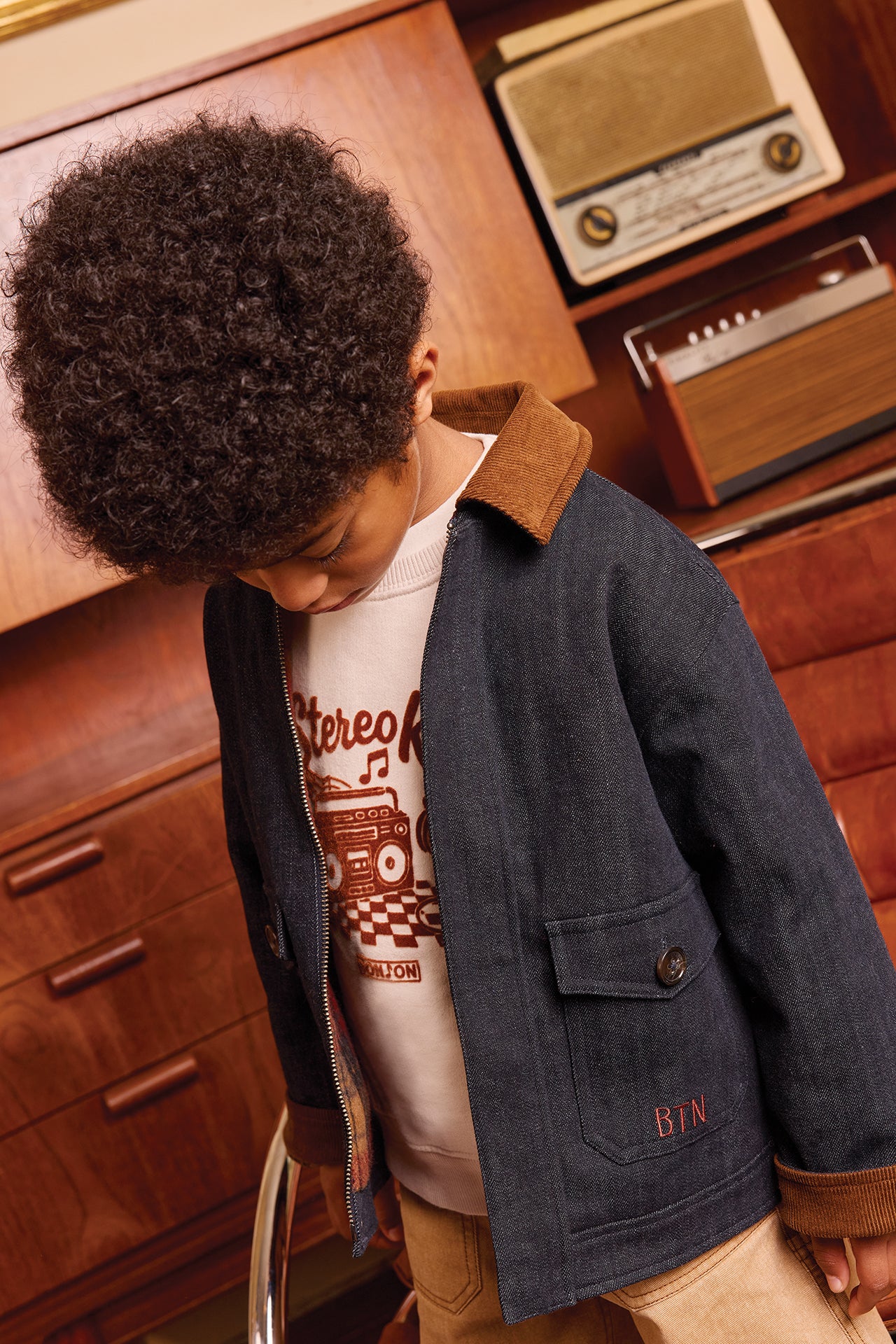 Veste - Peter Denim Brut Coton