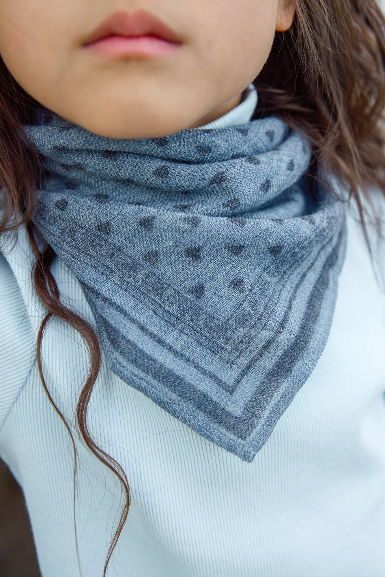 Foulard - Foulove Blue Sea Coton
