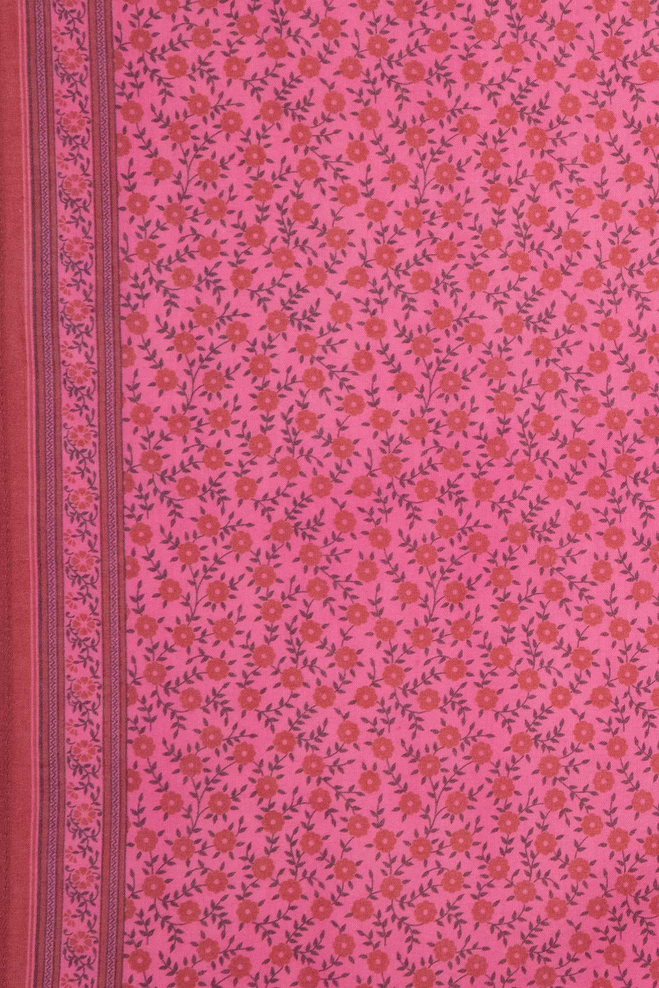 Foulard - Foulfleur Rose Princesse Coton - Image 3