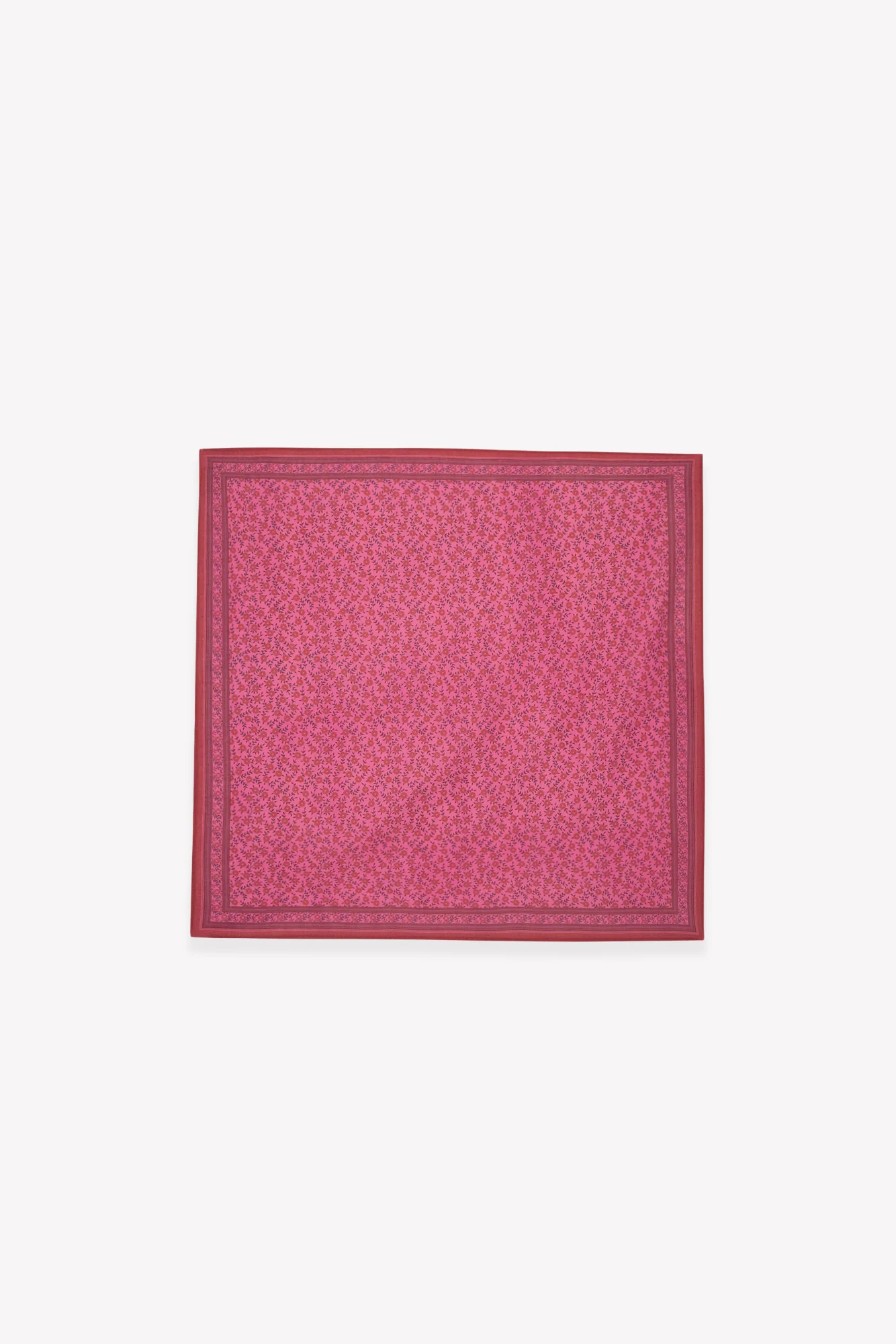 Foulard - Foulfleur Rose Princesse Coton - Image 4