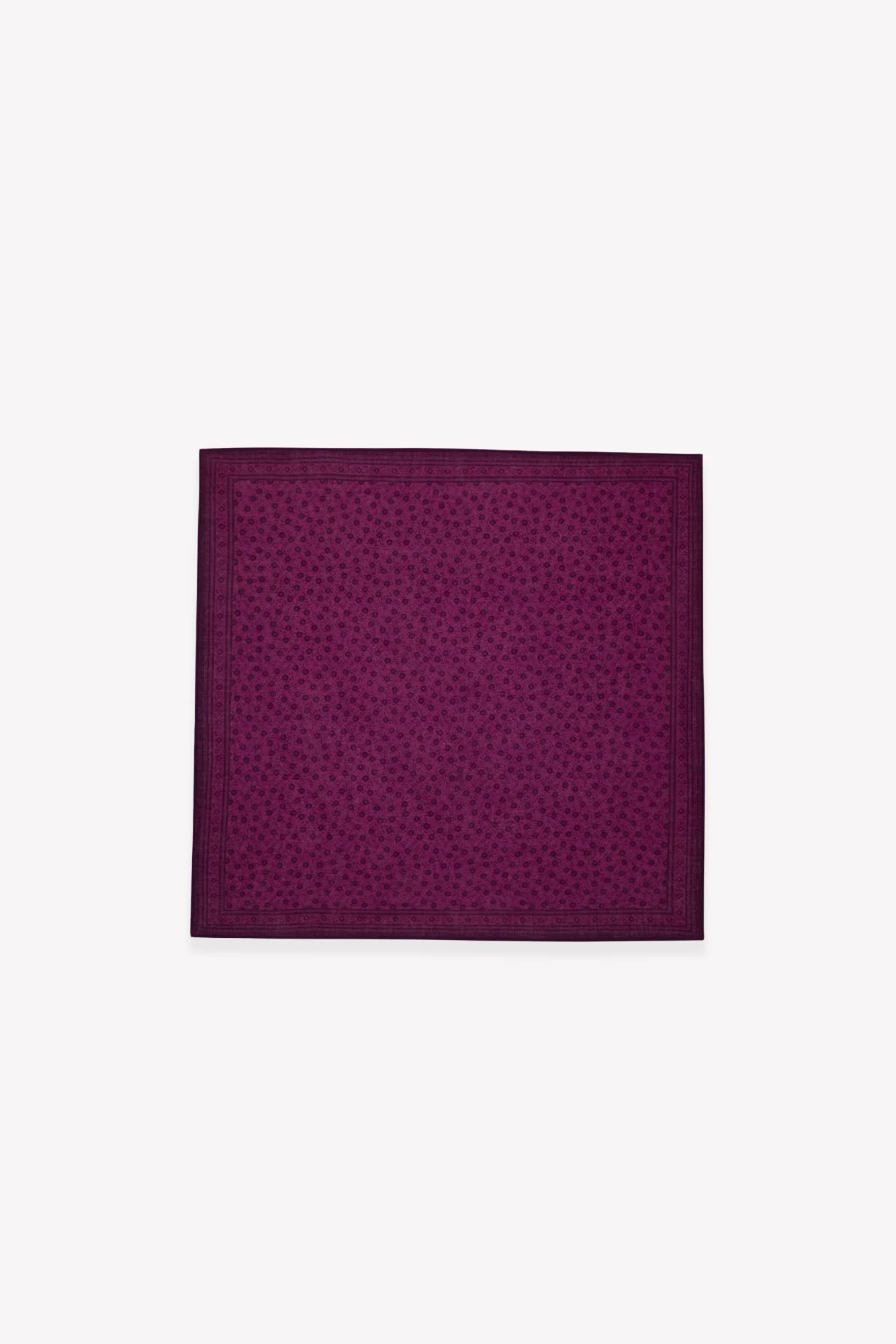 Foulard - Foulfleur Purple Rain Coton - Image 3