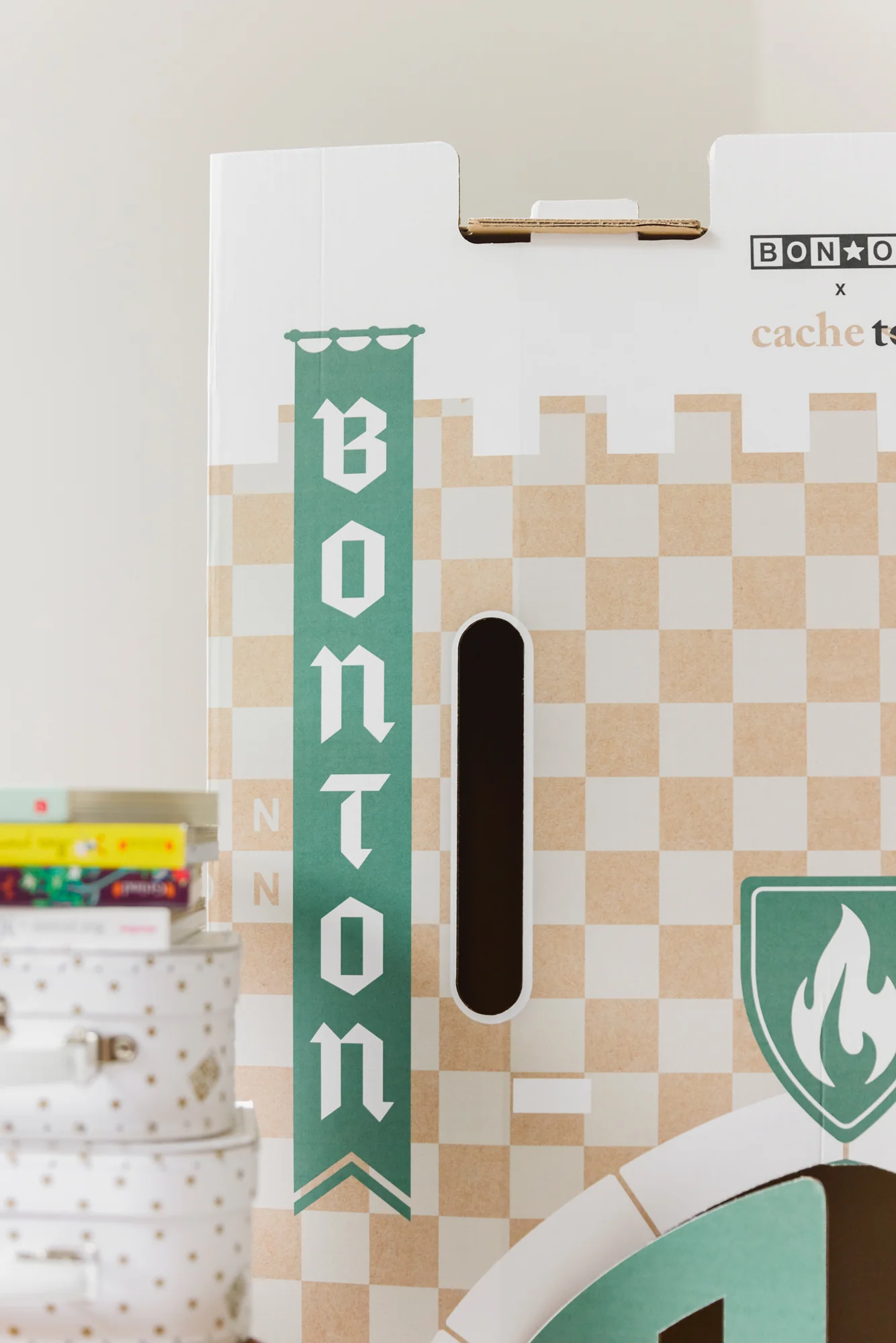 Cabane en carton - Pliable bonton x cache toi - Image 2