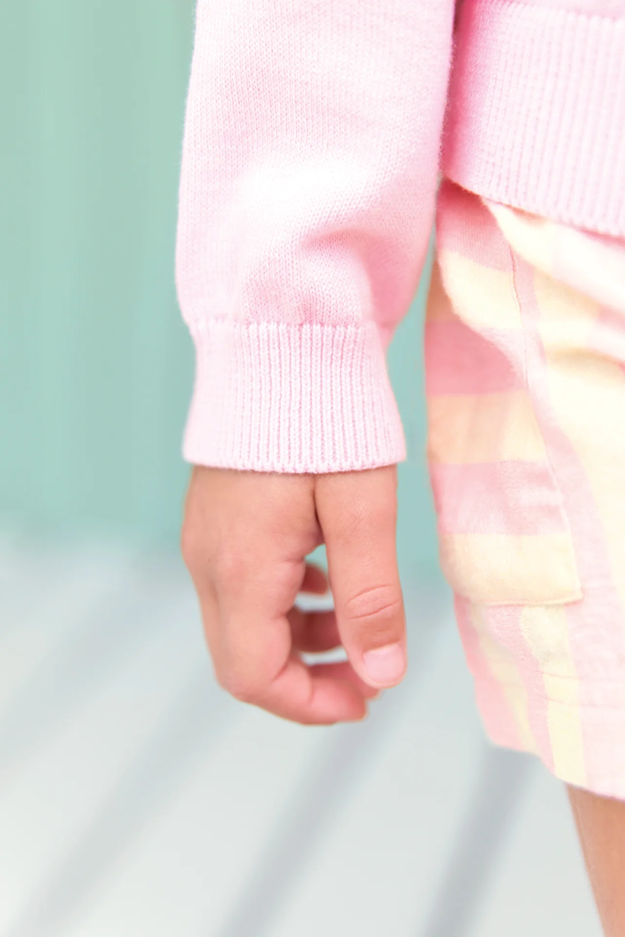 Cardigan - Lola rose bule illustration "Sunshine Coast" - Image 3