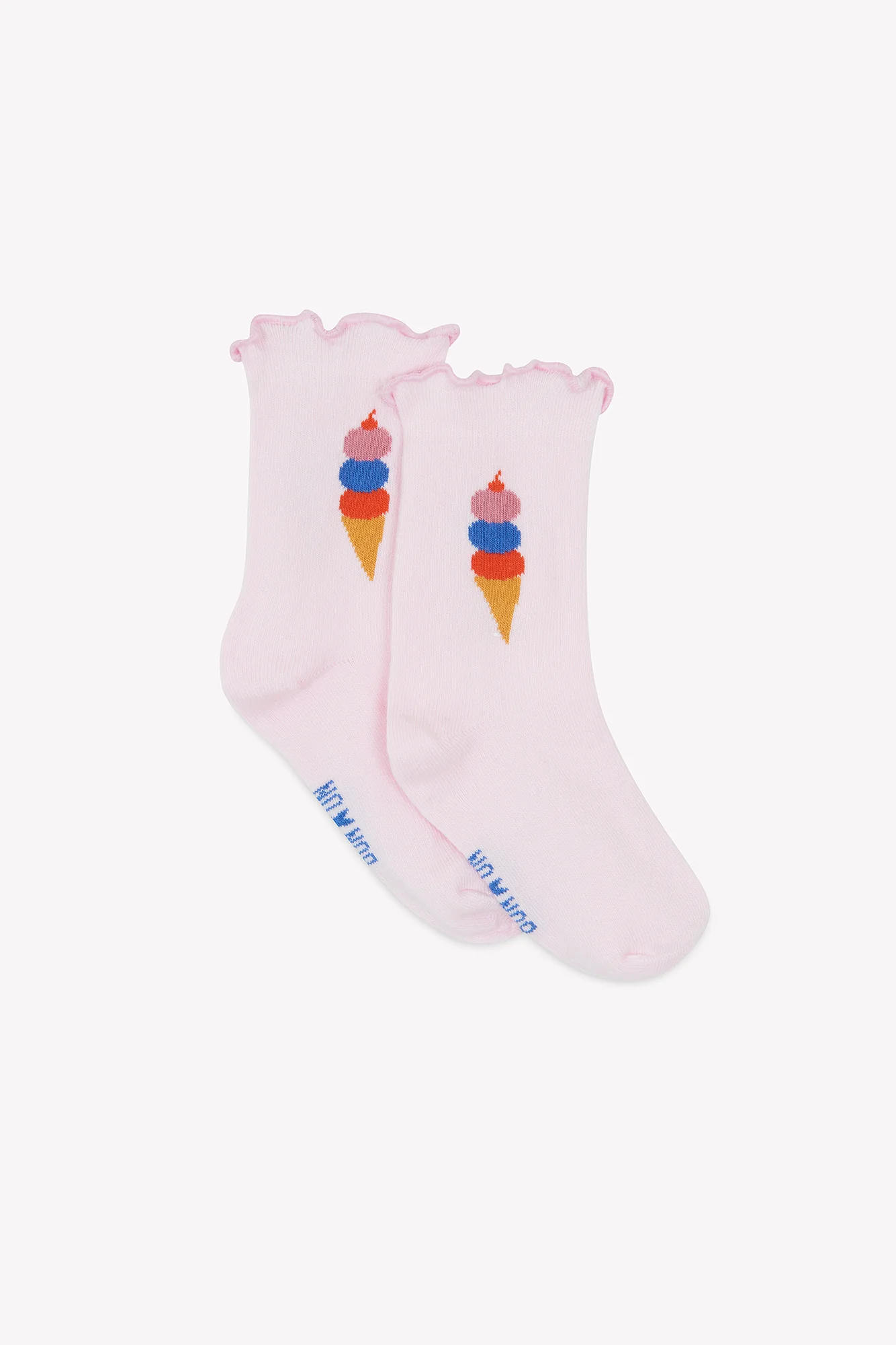 Chaussettes - Rose gelato illustration glace