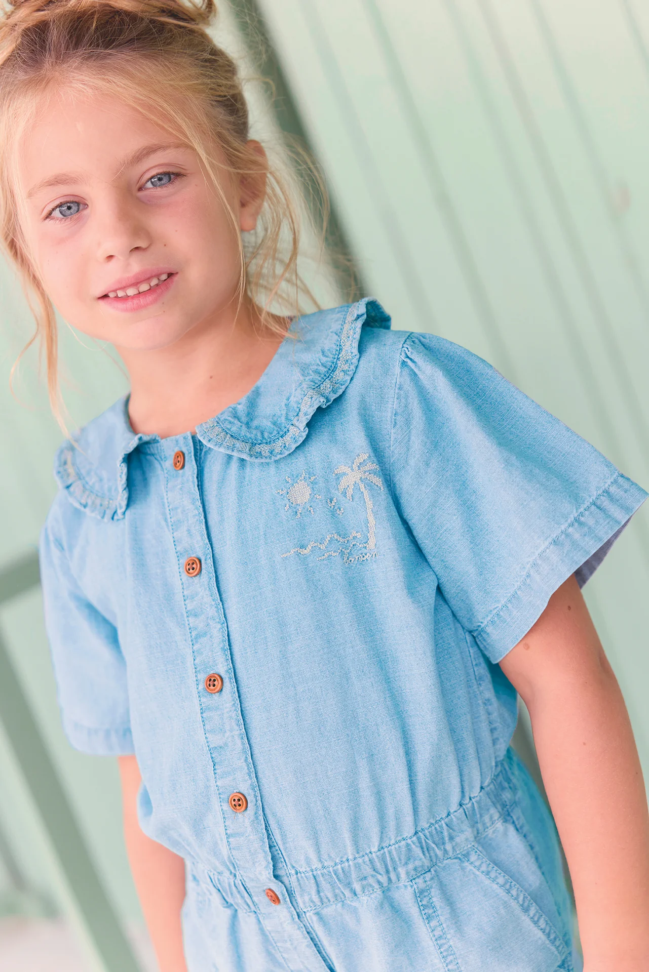 Combinaison - Livette chambray clair - Image 2