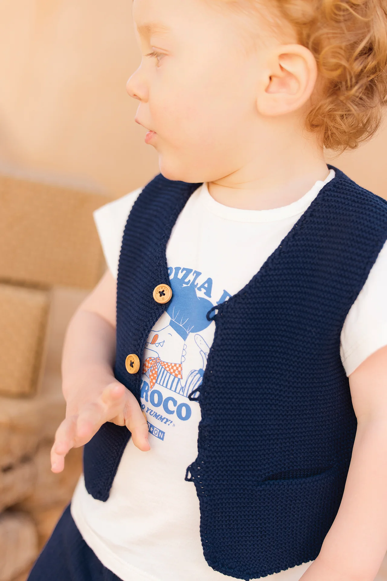 Gilet - Léon bleu nuit - Image 2