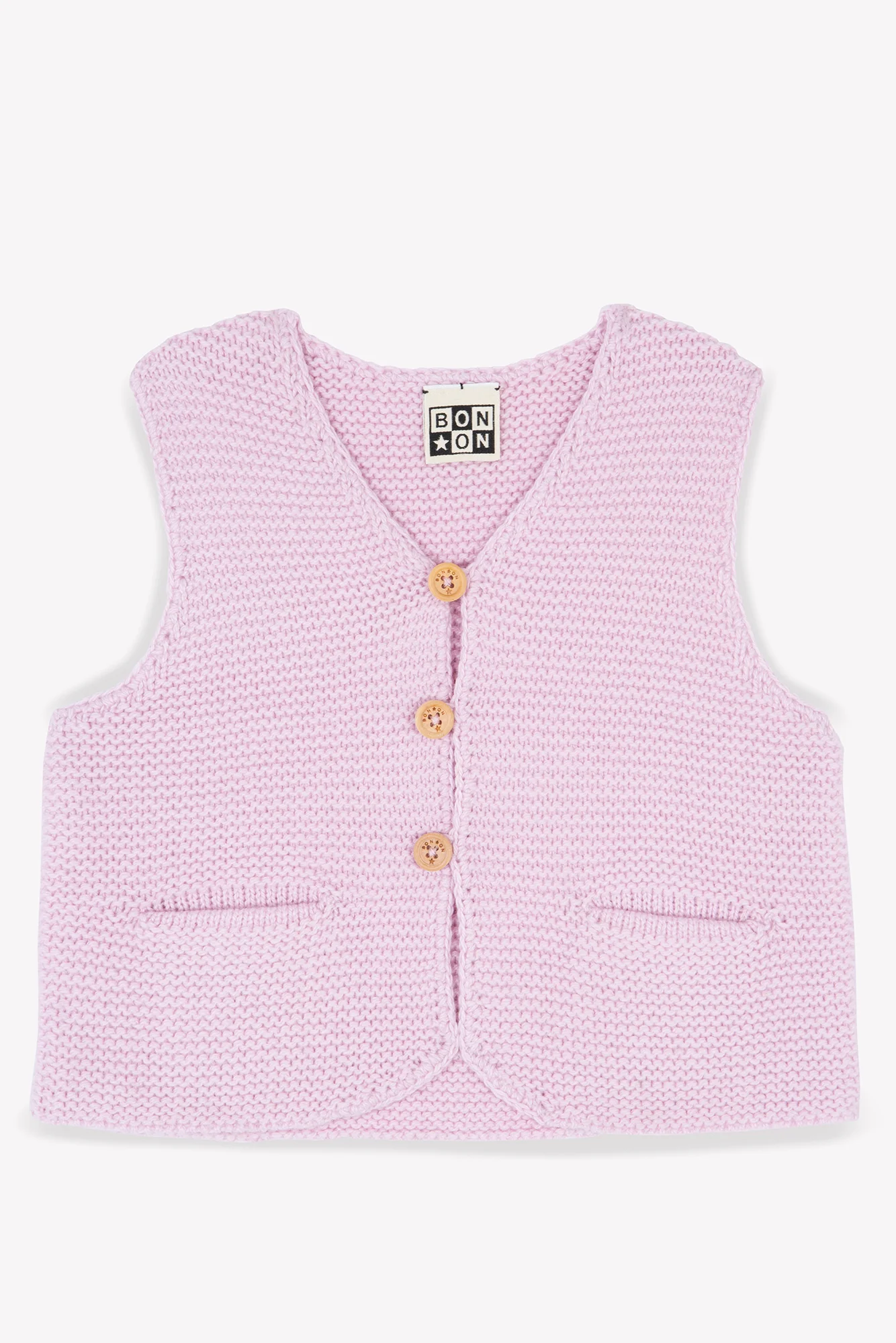 Gilet - Léon rose parfait