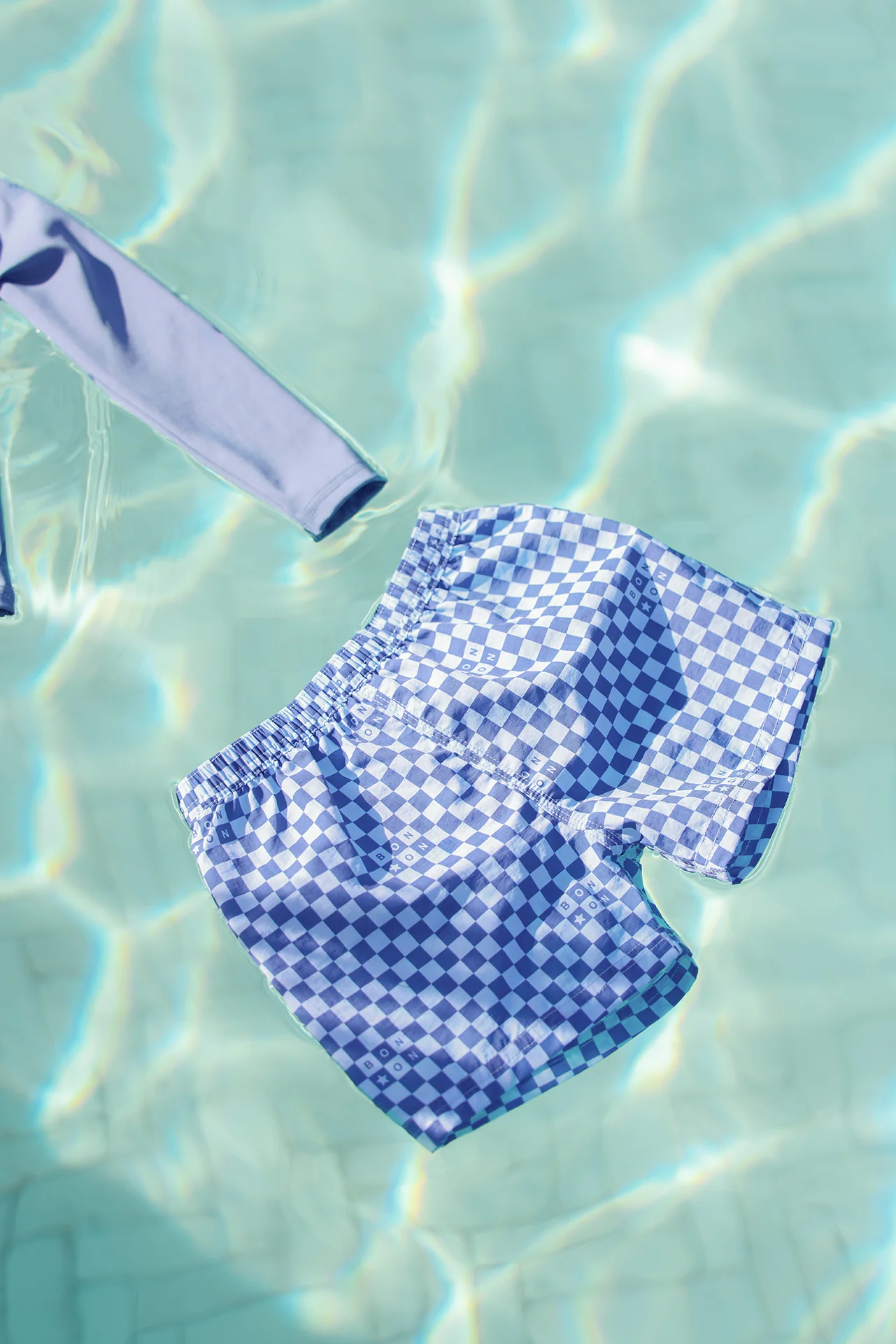 Maillot de bain - Short l'océan bleu méditerranée - Image 3