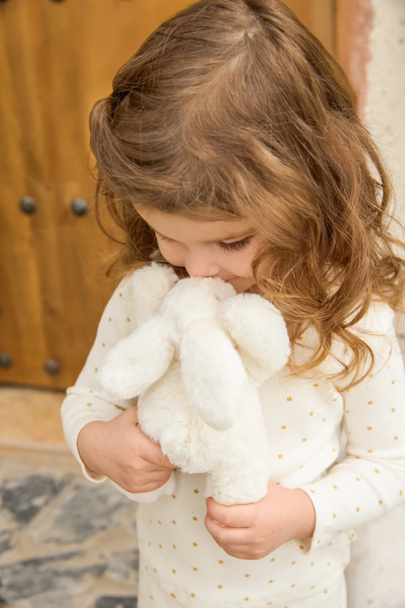 Peluche - Lapin Ninon blanc