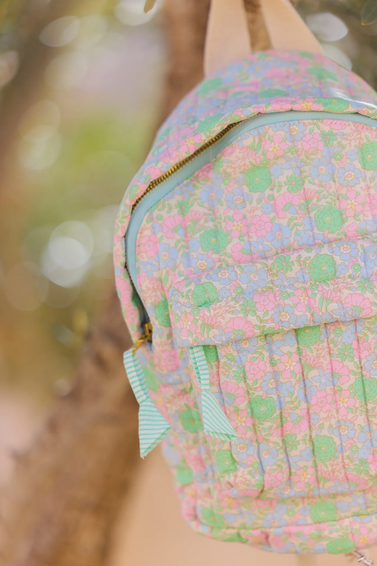 Sac Ă dos - Vintage flower - Image 3