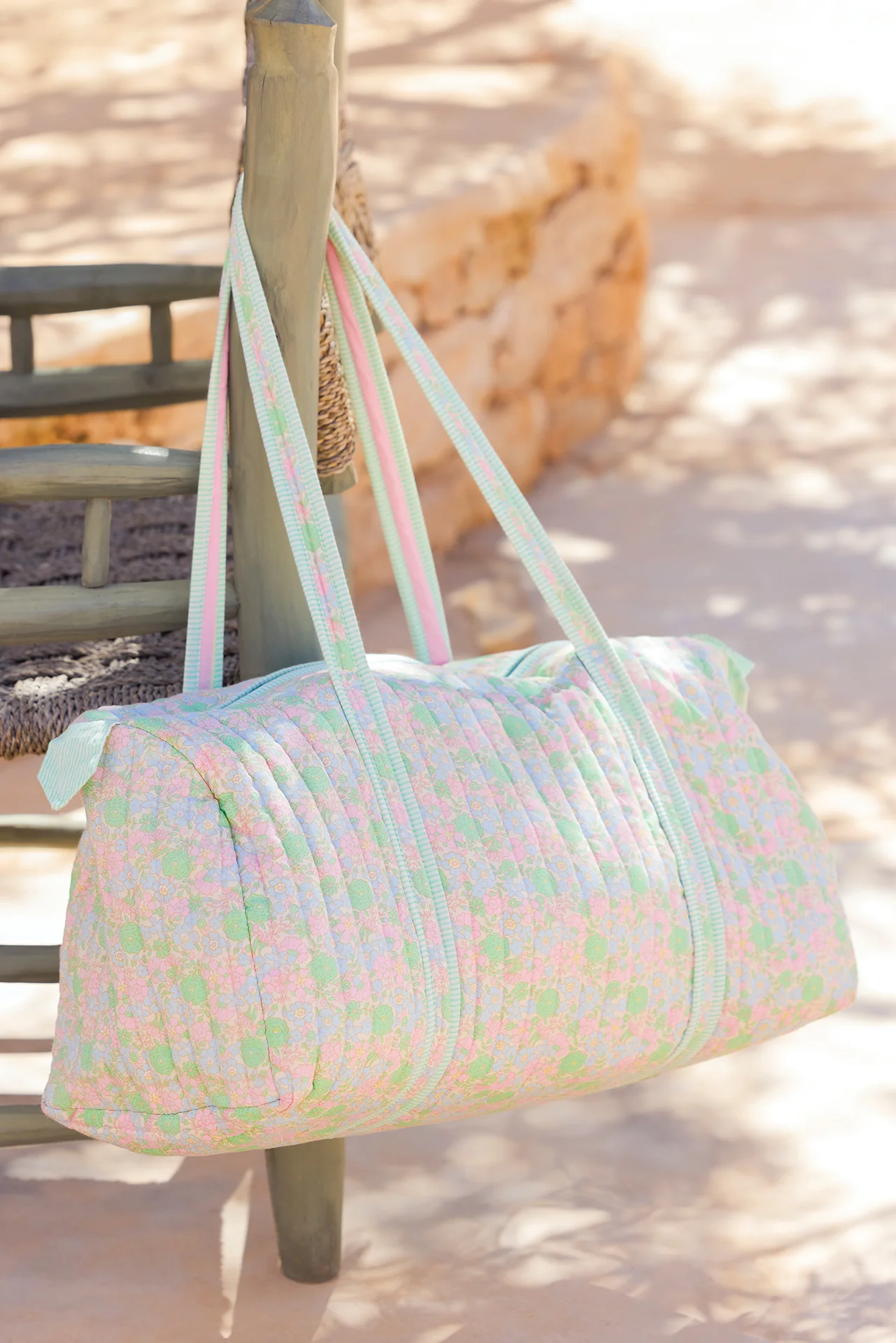 Sac de weekend - Vintage flower