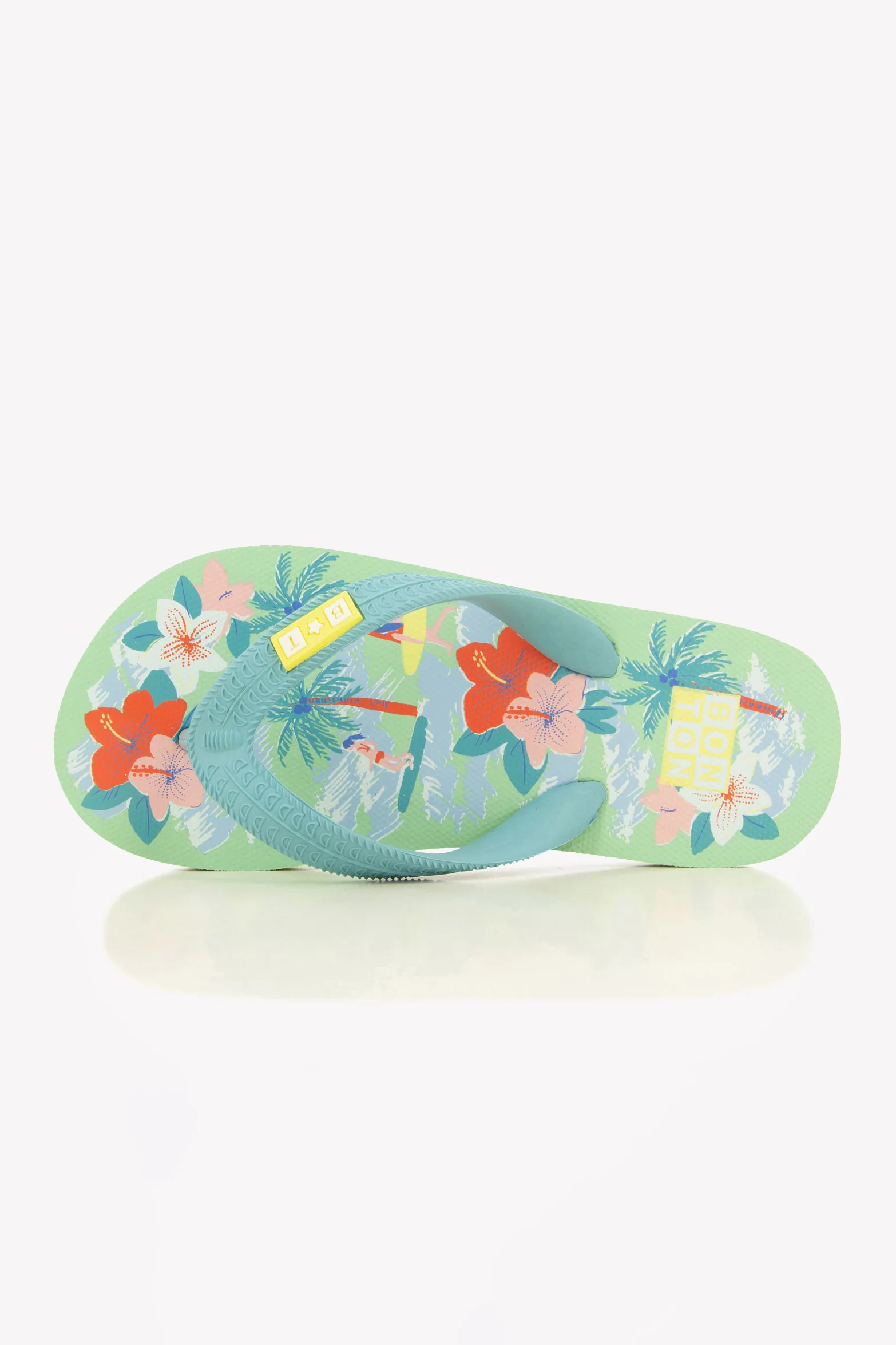 Sandales - Flipflop Paf vert blanchi - Image 9