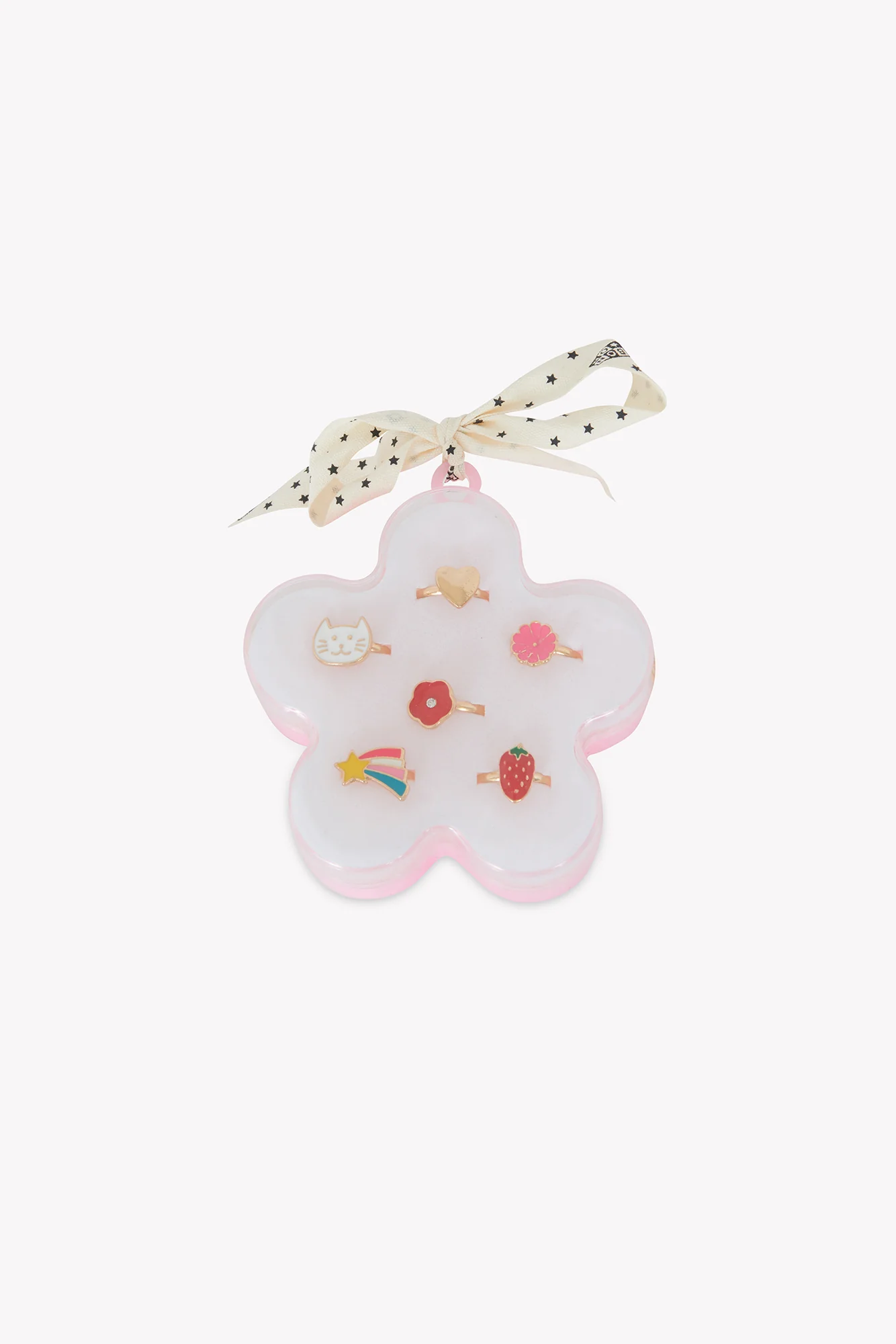 Set de bagues - Fleurs