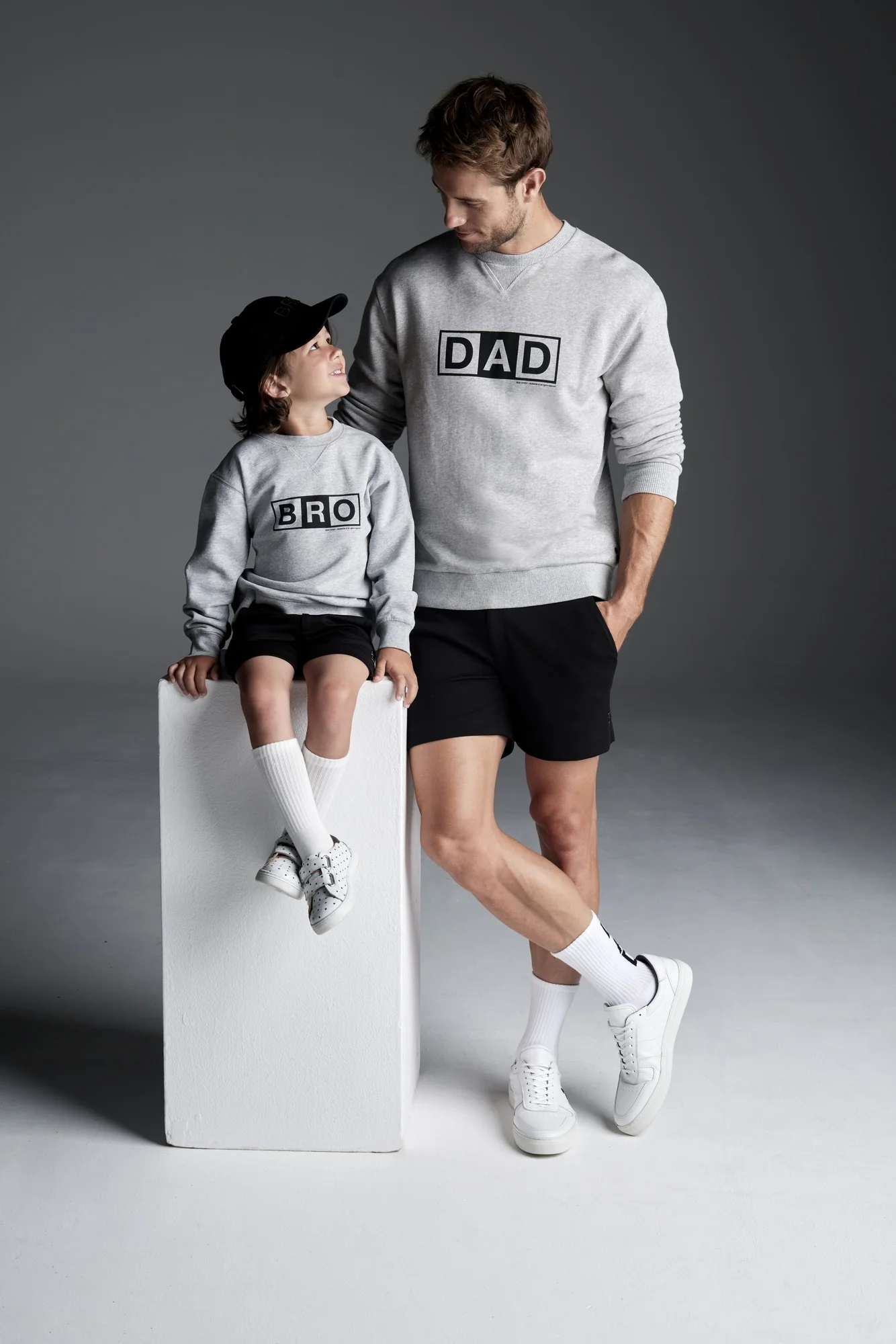 Sweat - Dad gris Homme coton BONTON + RON DORFF - Image 2