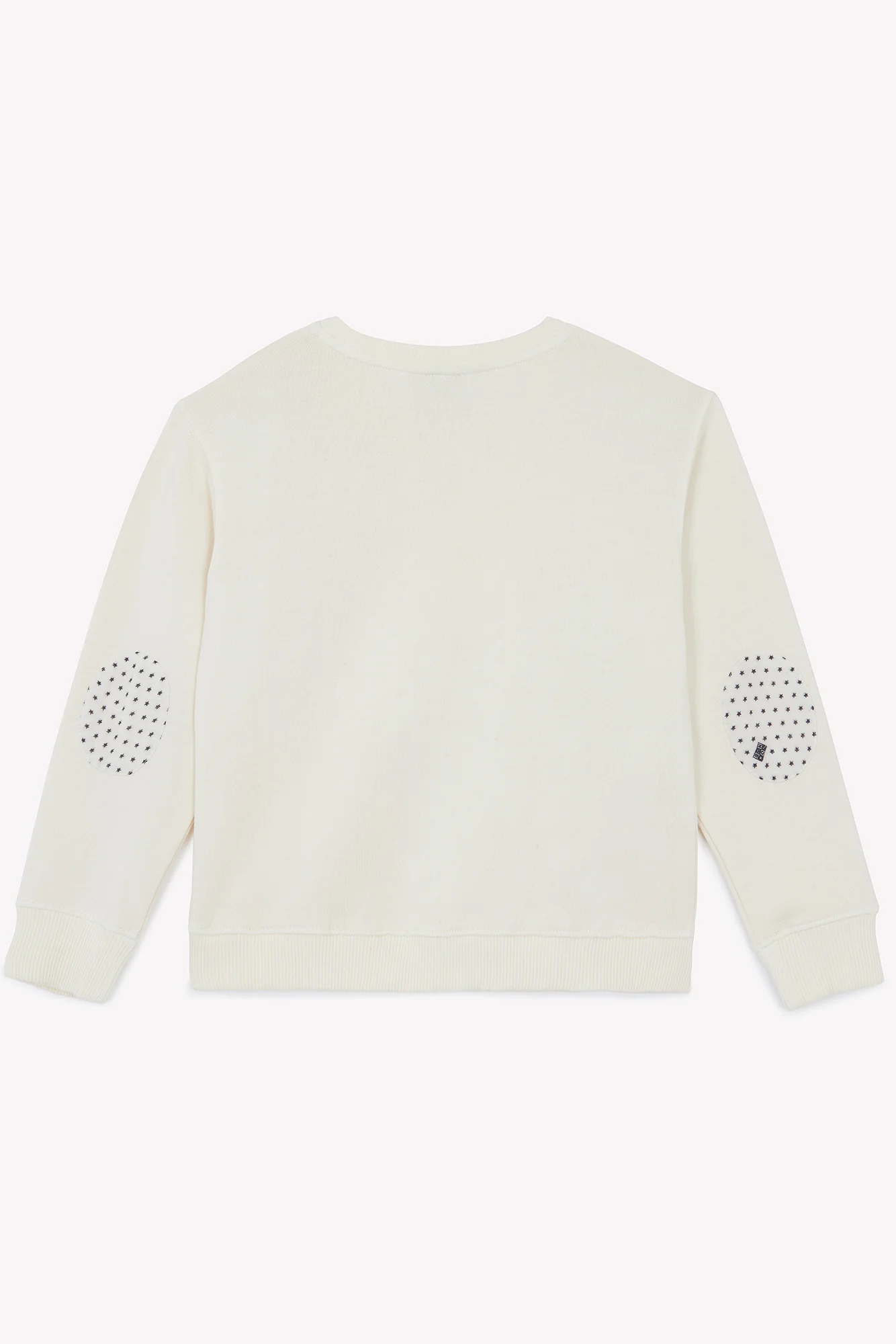 Sweat - Smile écru bonton surteint - Image 6