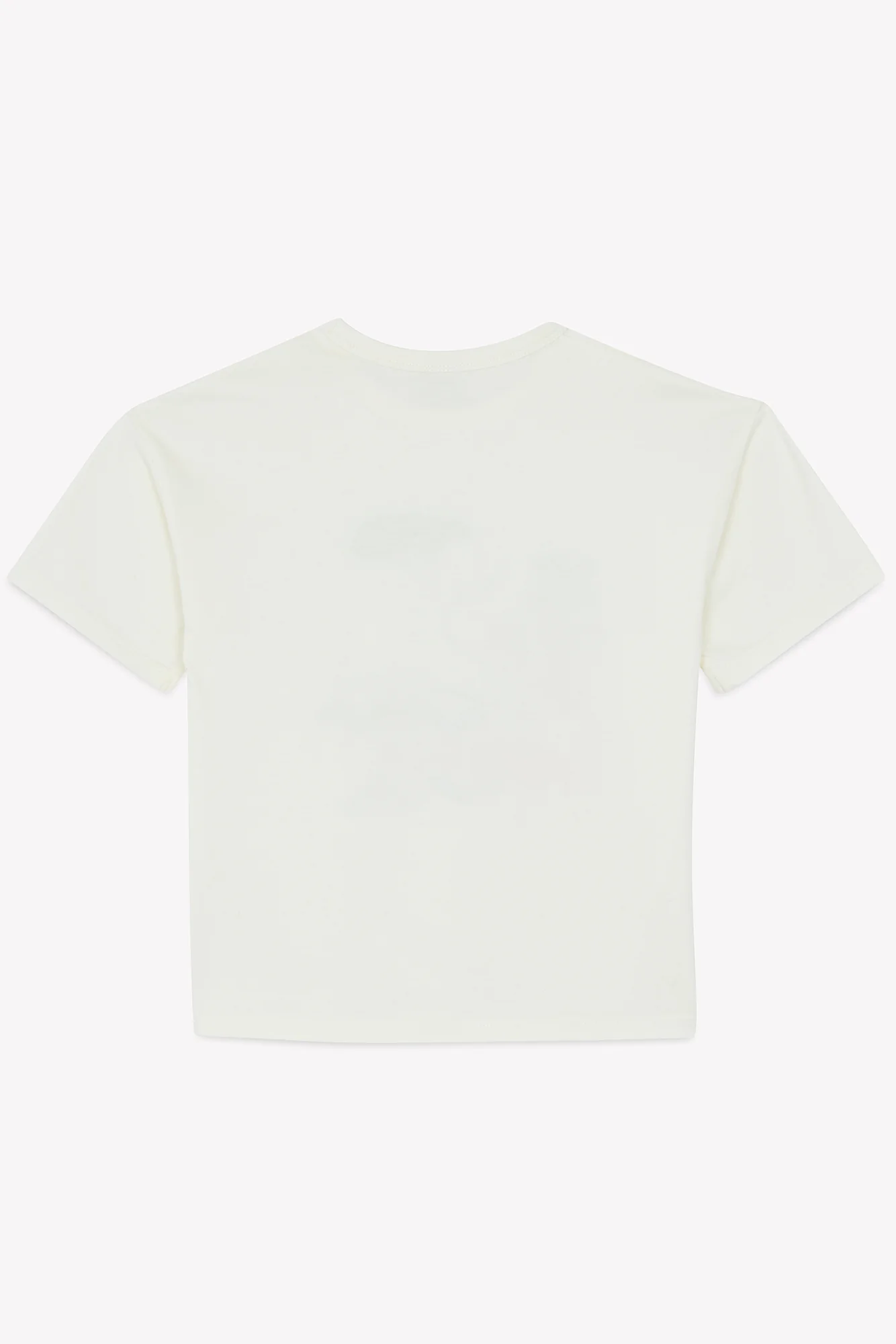 T-shirt - Livio écru bonton imprimé "Alla Spiaggia" - Image 4