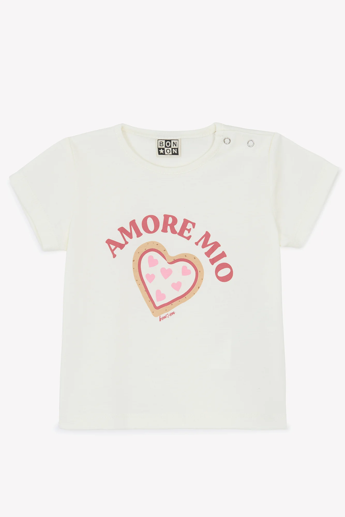 T-shirt - Tuba amore mio écru Bonton - Image 4
