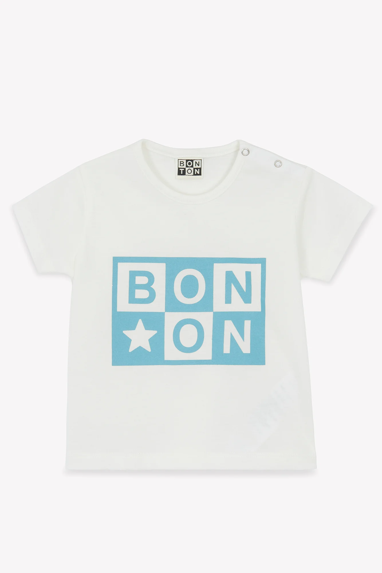 T-shirt - Tuba  blanc hamac logo Bonton - Image 5