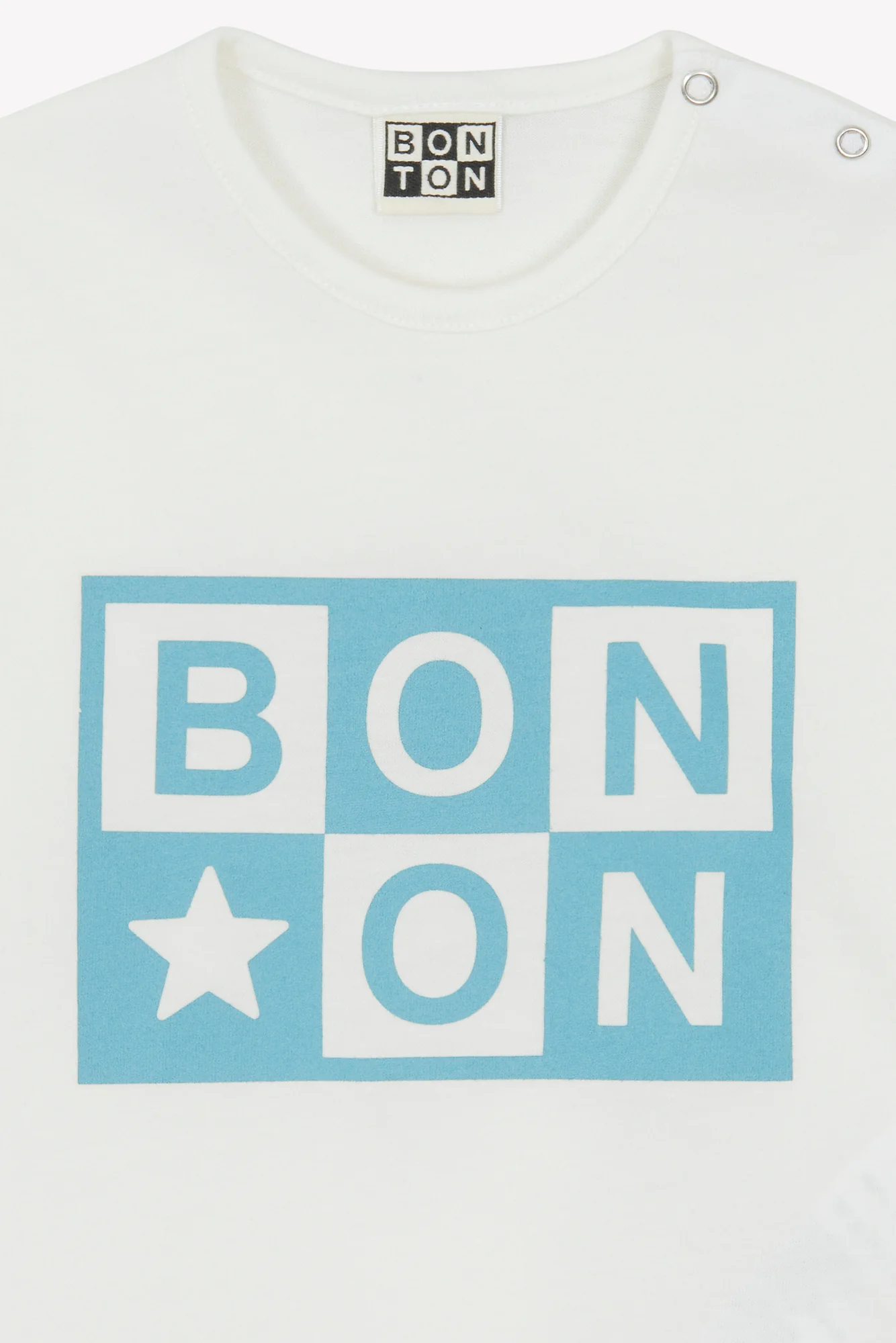 T-shirt - Tuba  blanc hamac logo Bonton - Image 6