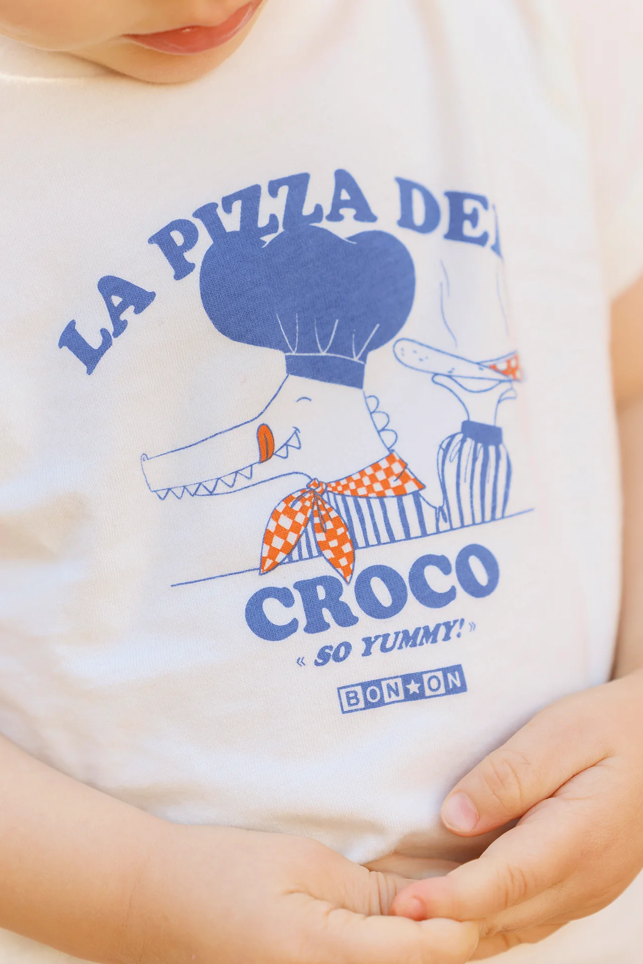 T-shirt - Tuba pizza écru - Image 2