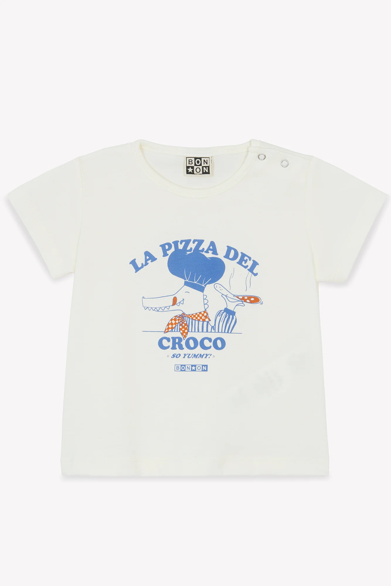 T-shirt - Tuba pizza écru - Image 3