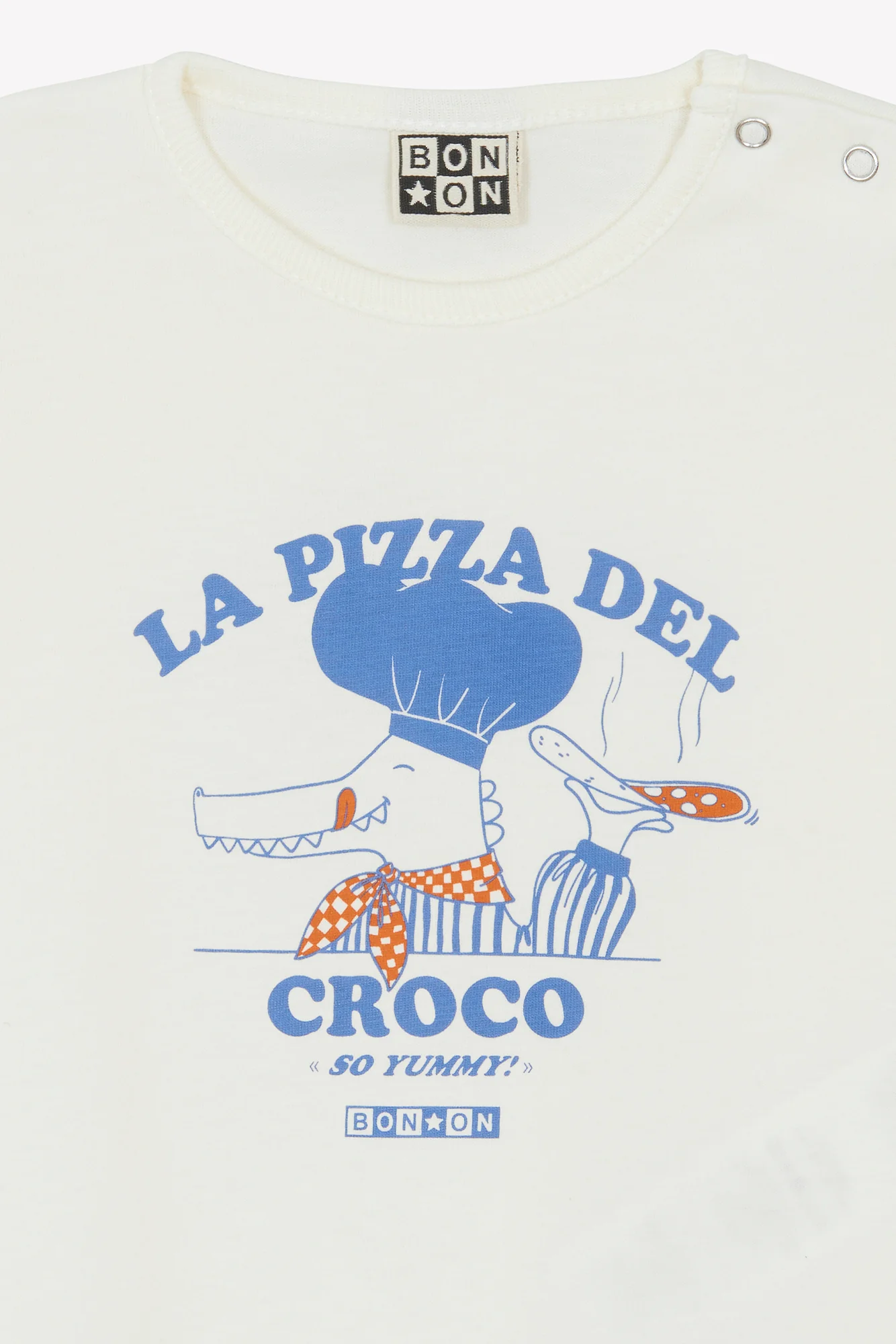 T-shirt - Tuba pizza écru - Image 4