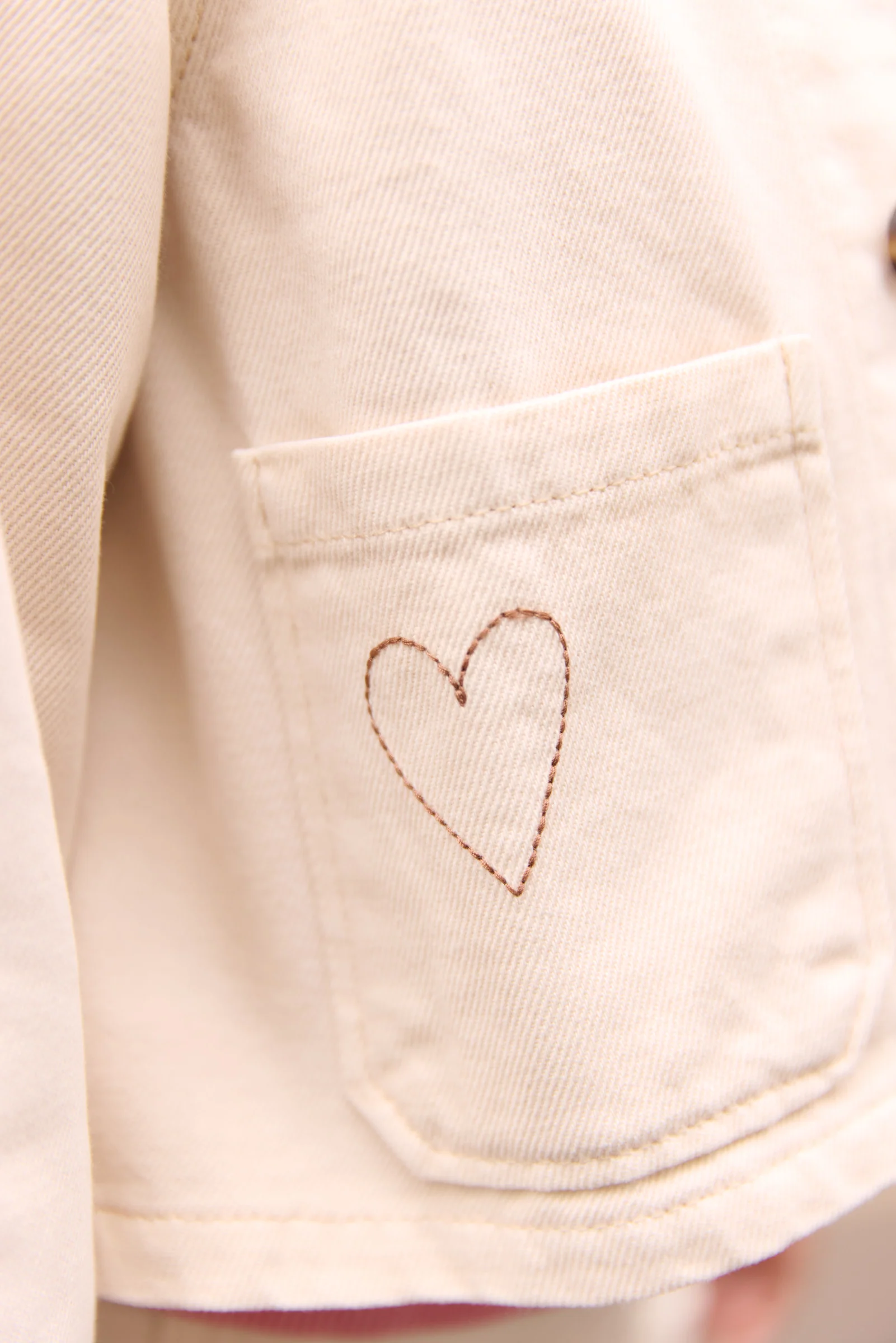 Veste - Ermana écru bonton - Image 2